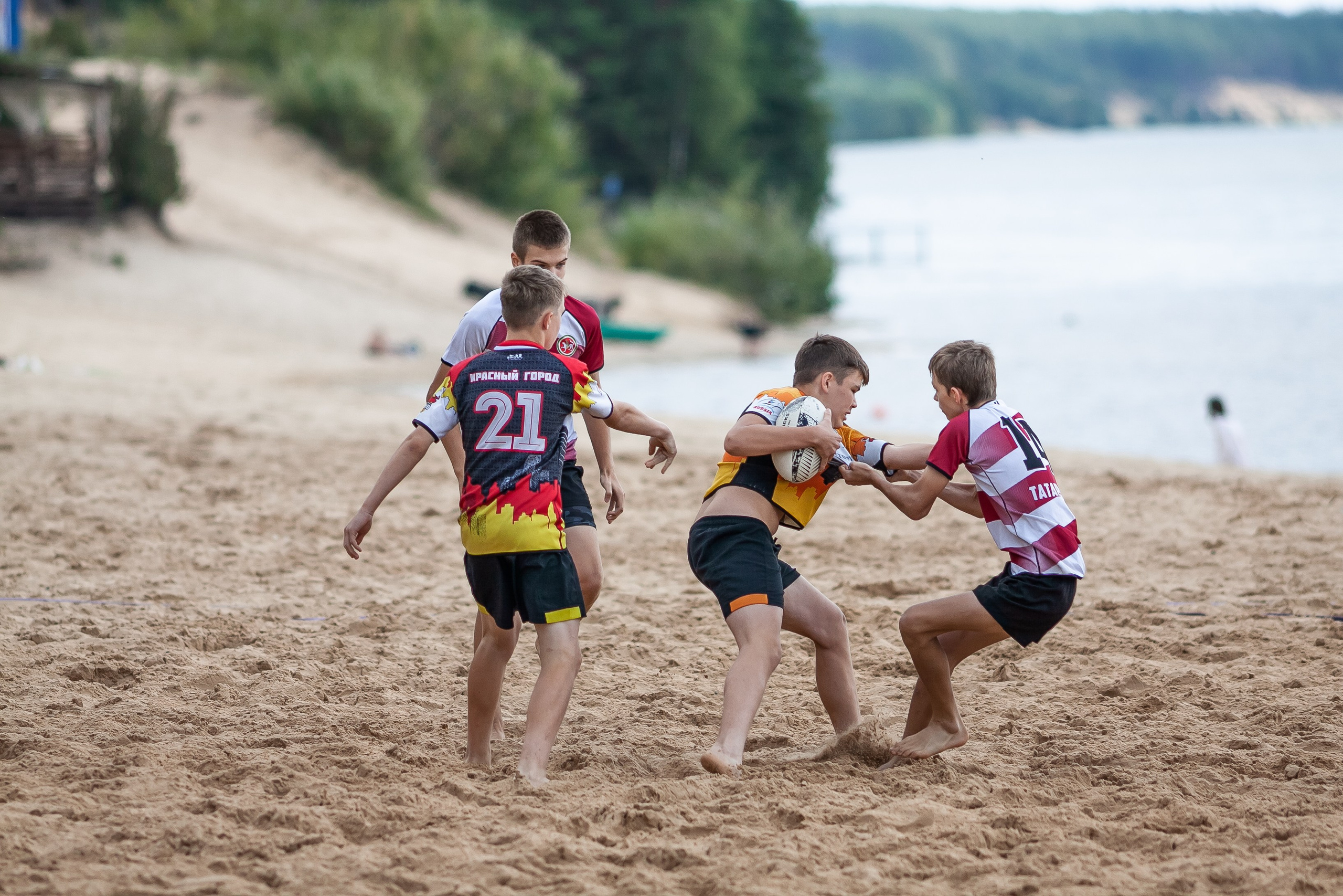 «Кубок «Молота» по пляжному Регби. Фотография