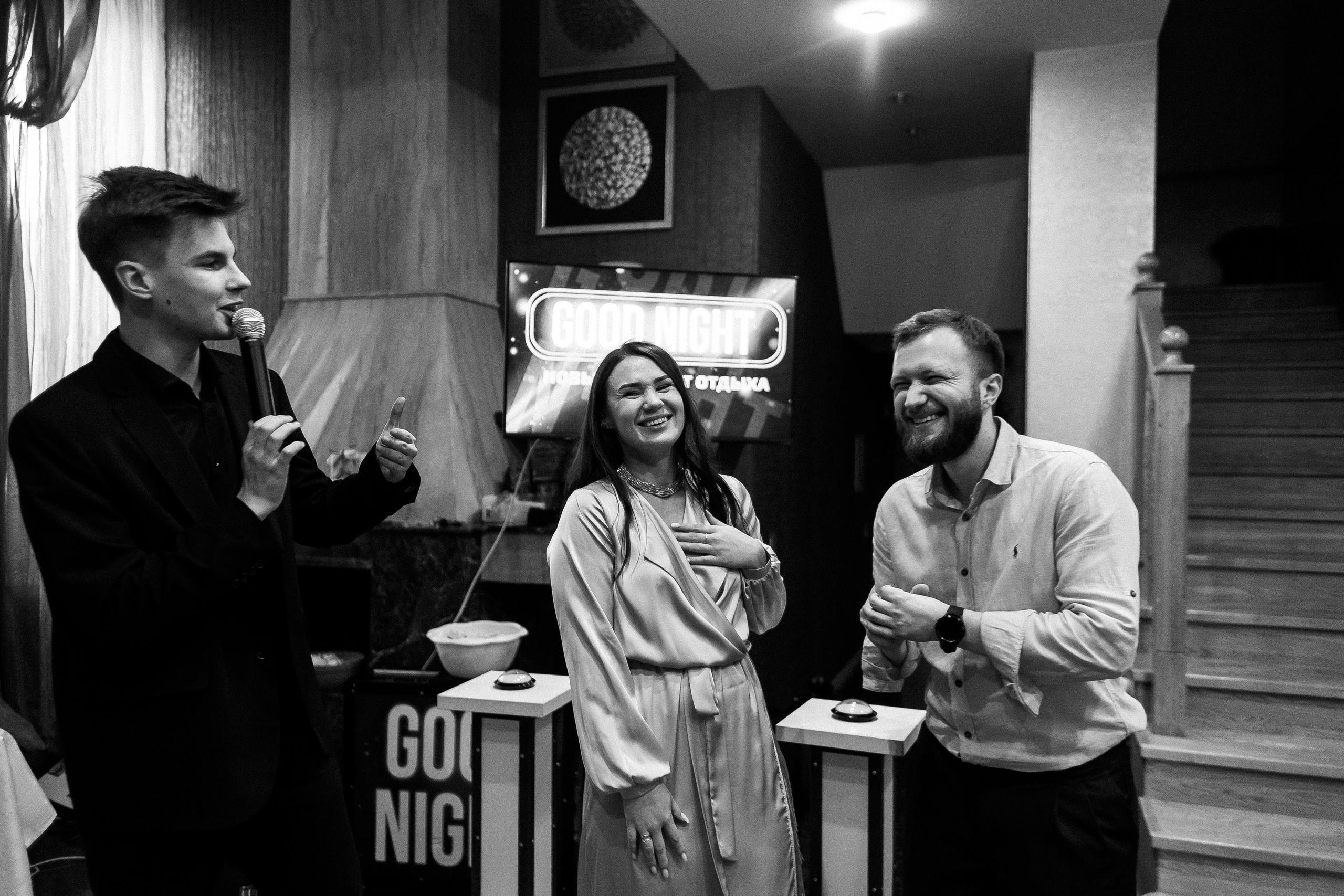 Мероприятие в кругу друзей — гуд найт шоу. Свадебный фотограф в Нижнем Новгороде Генеральская Ира
