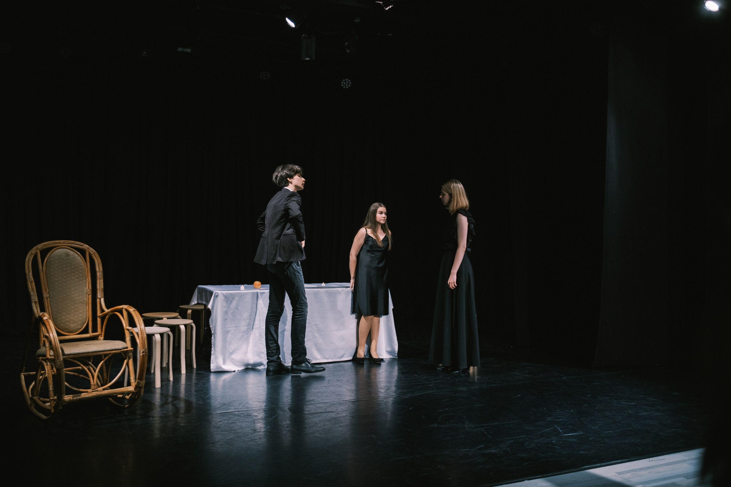 Детская театральная студия «Ирбис», спектакль. Репортажный и портретный фотограф в Москве Илья Спиридонов