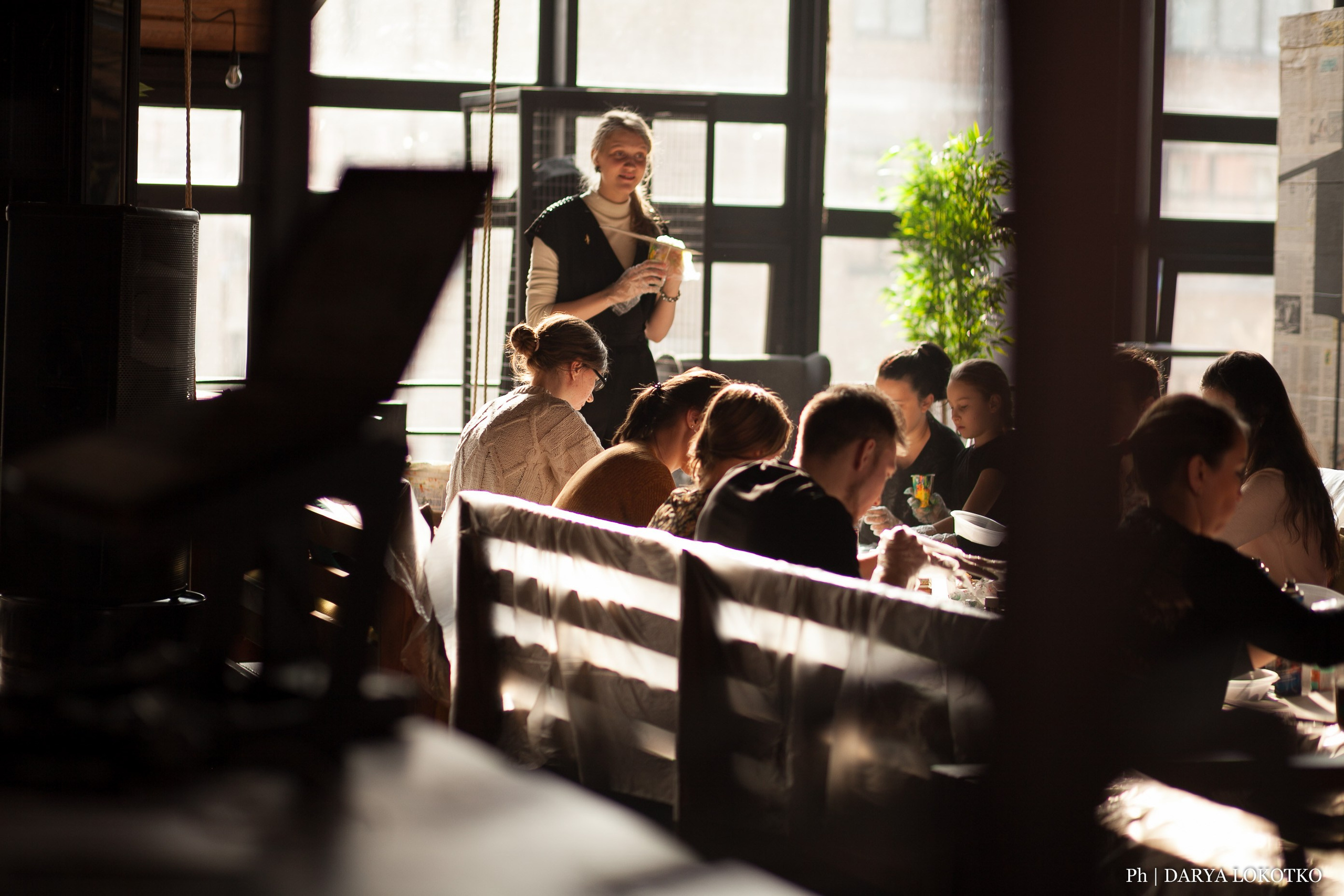 Мастер класс Fluid Art. Фотограф Дарья Локотко в Красноярске