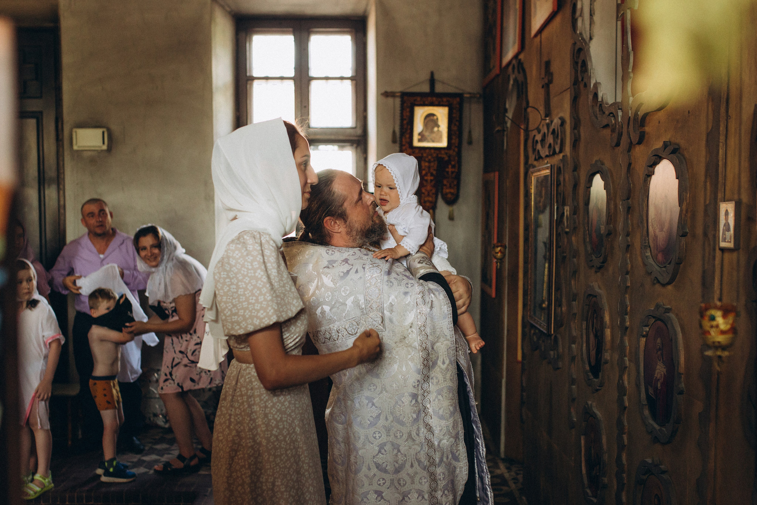 Крещение Марии. Семейный фотограф в Обнинске