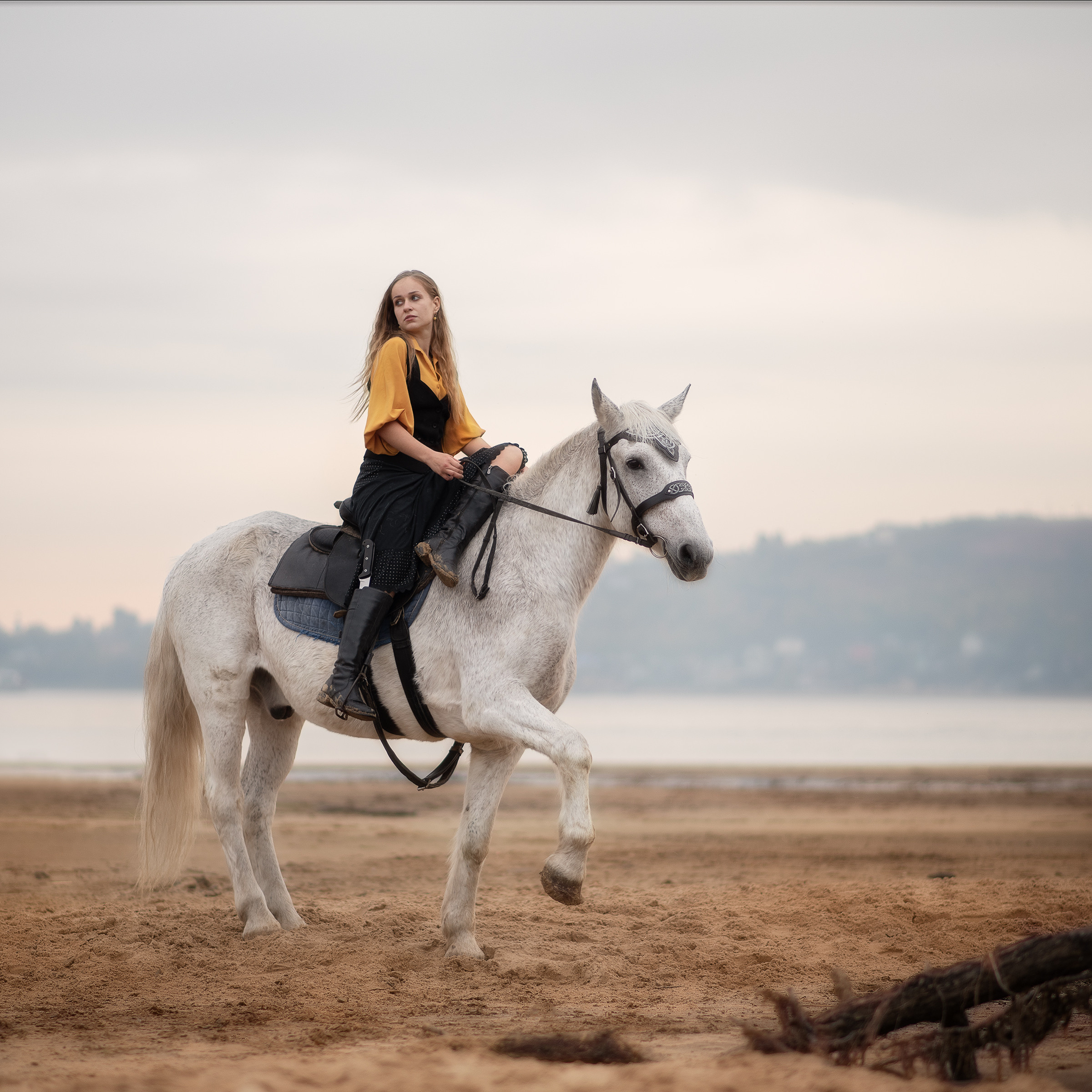 Конная прогулка. Портретный фотограф в Казани Татьяна Домарад