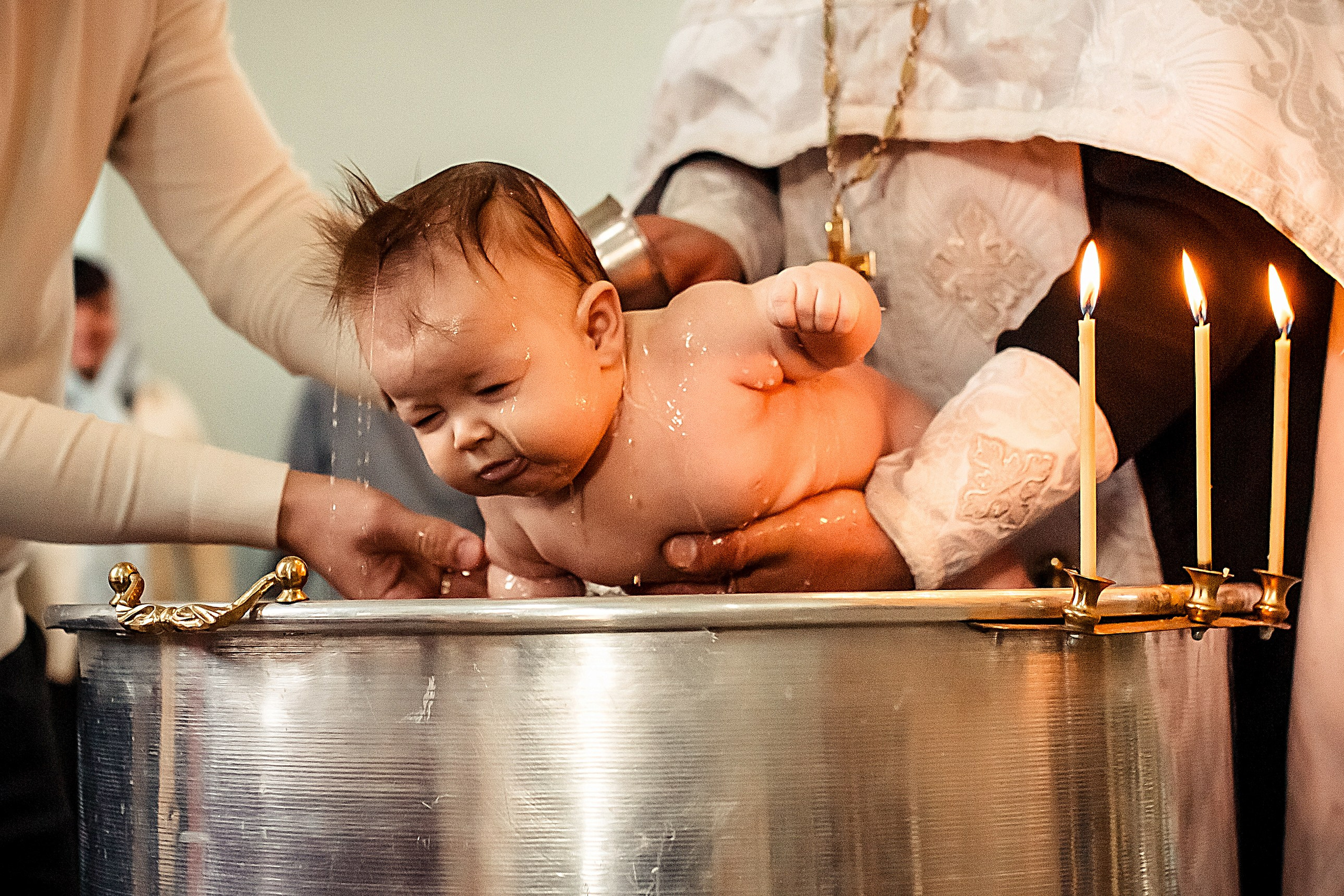 Крещение Верочки