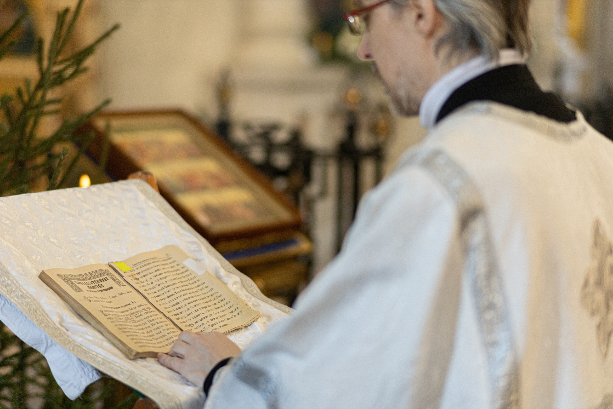 Рождественская Литургия в Благовещенском Храме ВДВ