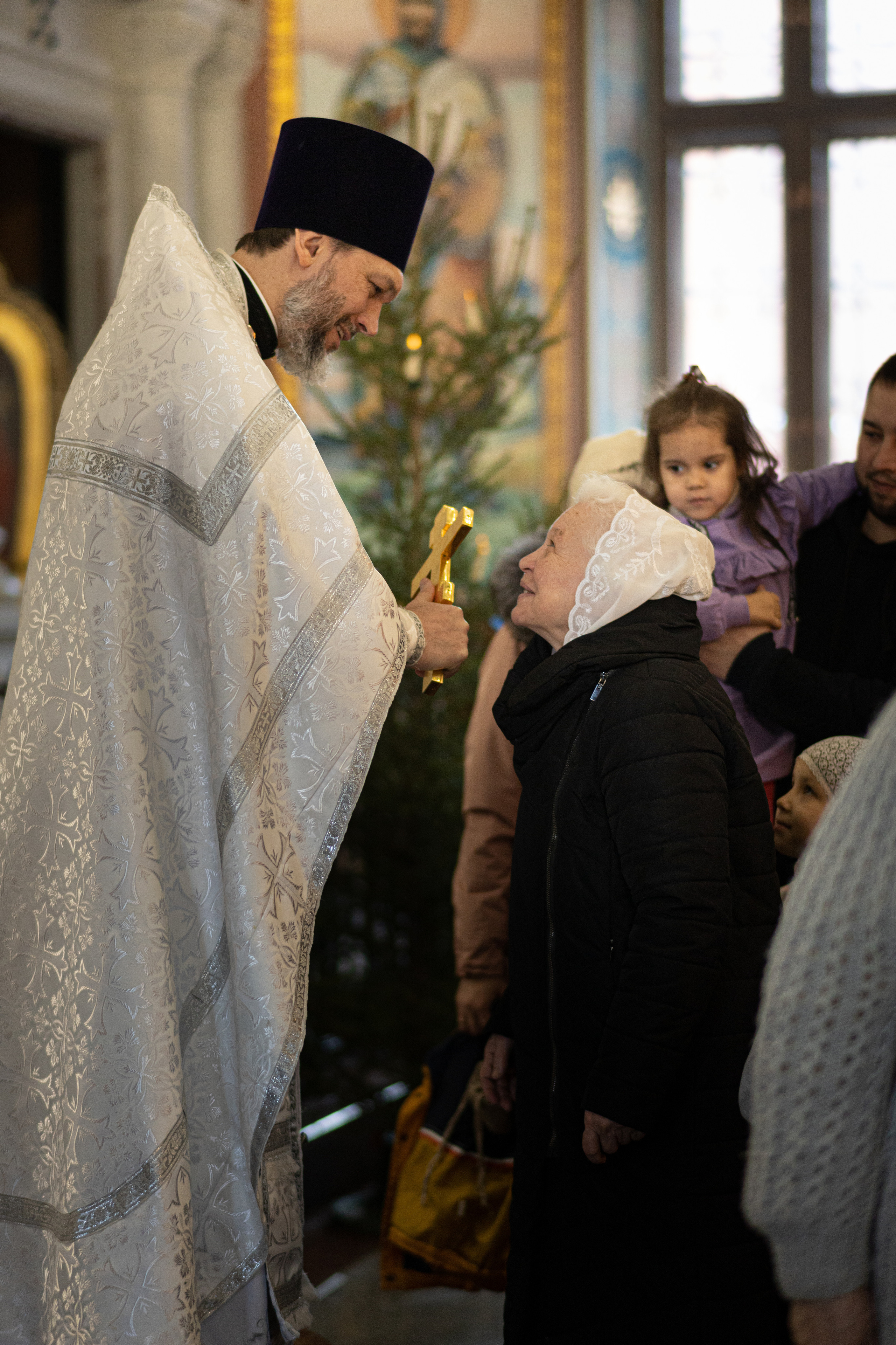 Рождественская Литургия в Благовещенском Храме ВДВ