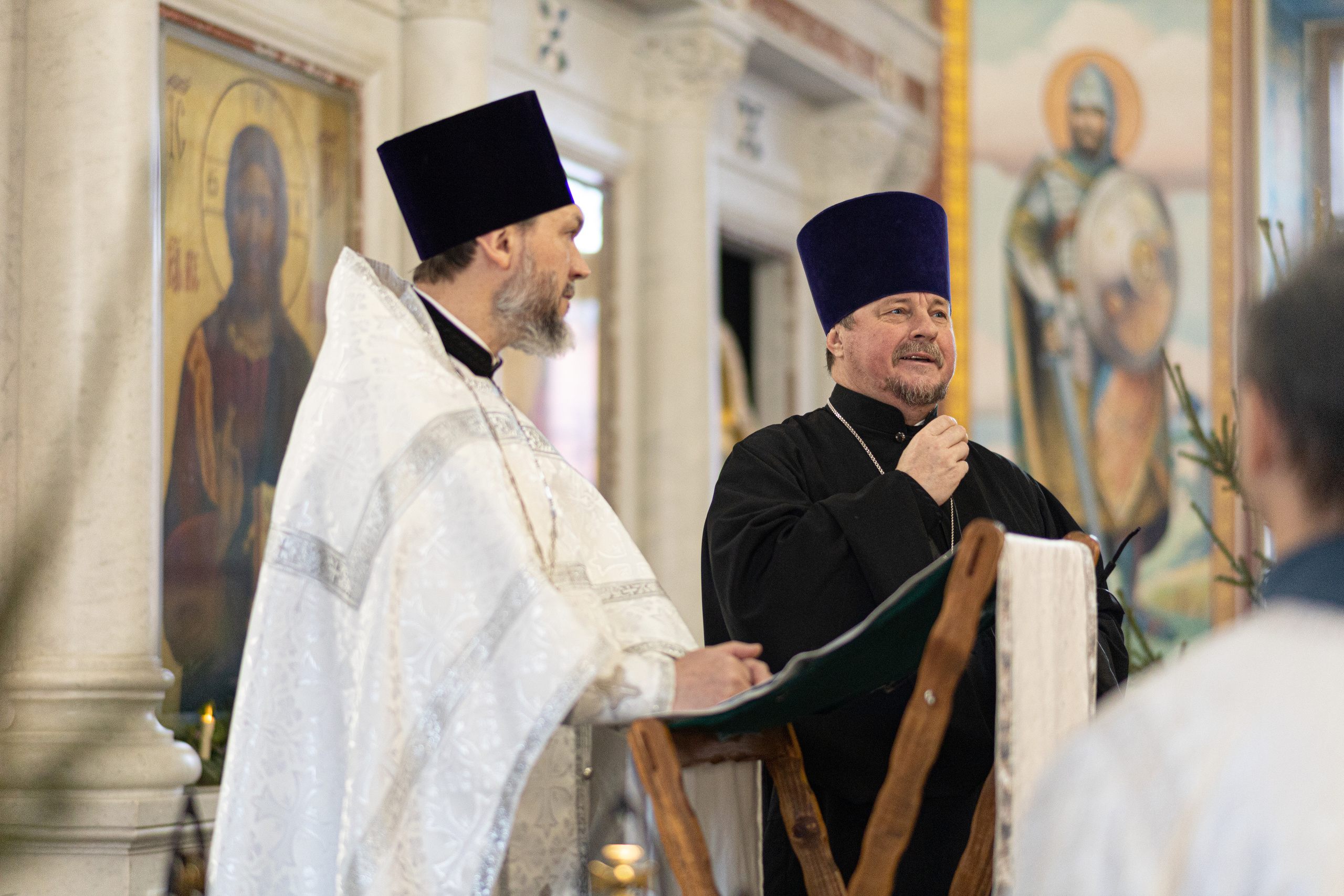 Рождественская Литургия в Благовещенском Храме ВДВ