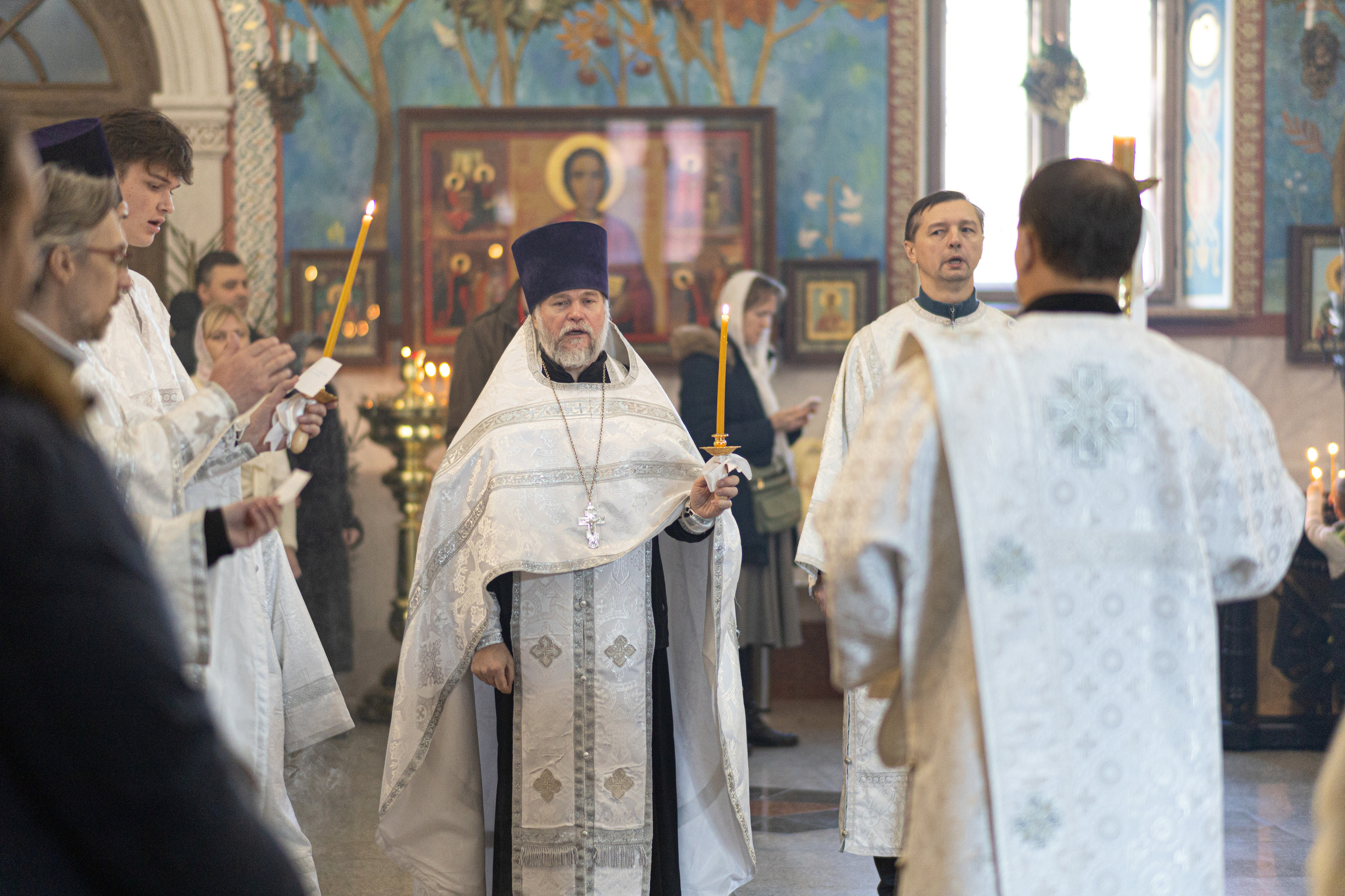 Рождественская Литургия в Благовещенском Храме ВДВ