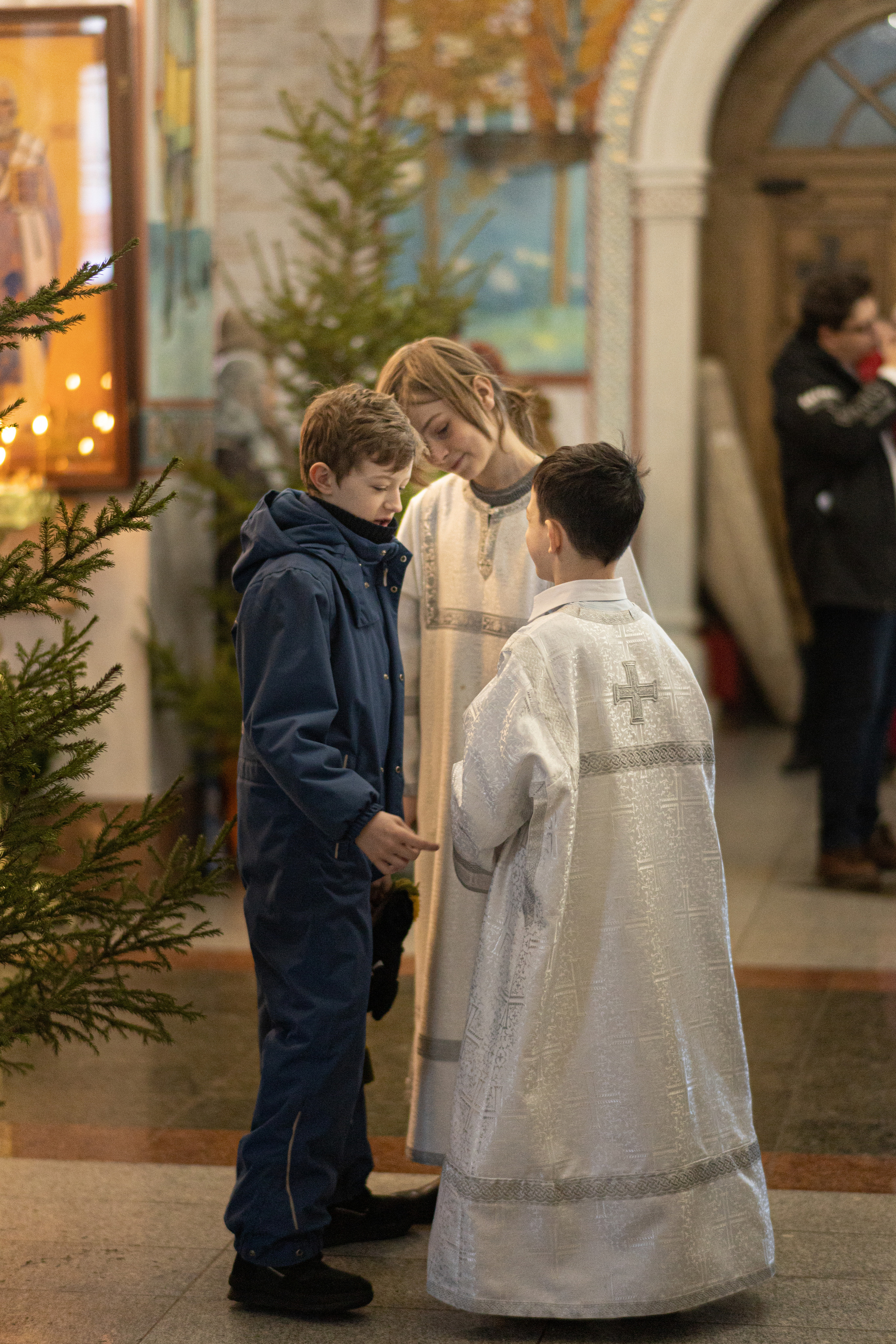 Рождественская Литургия в Благовещенском Храме ВДВ