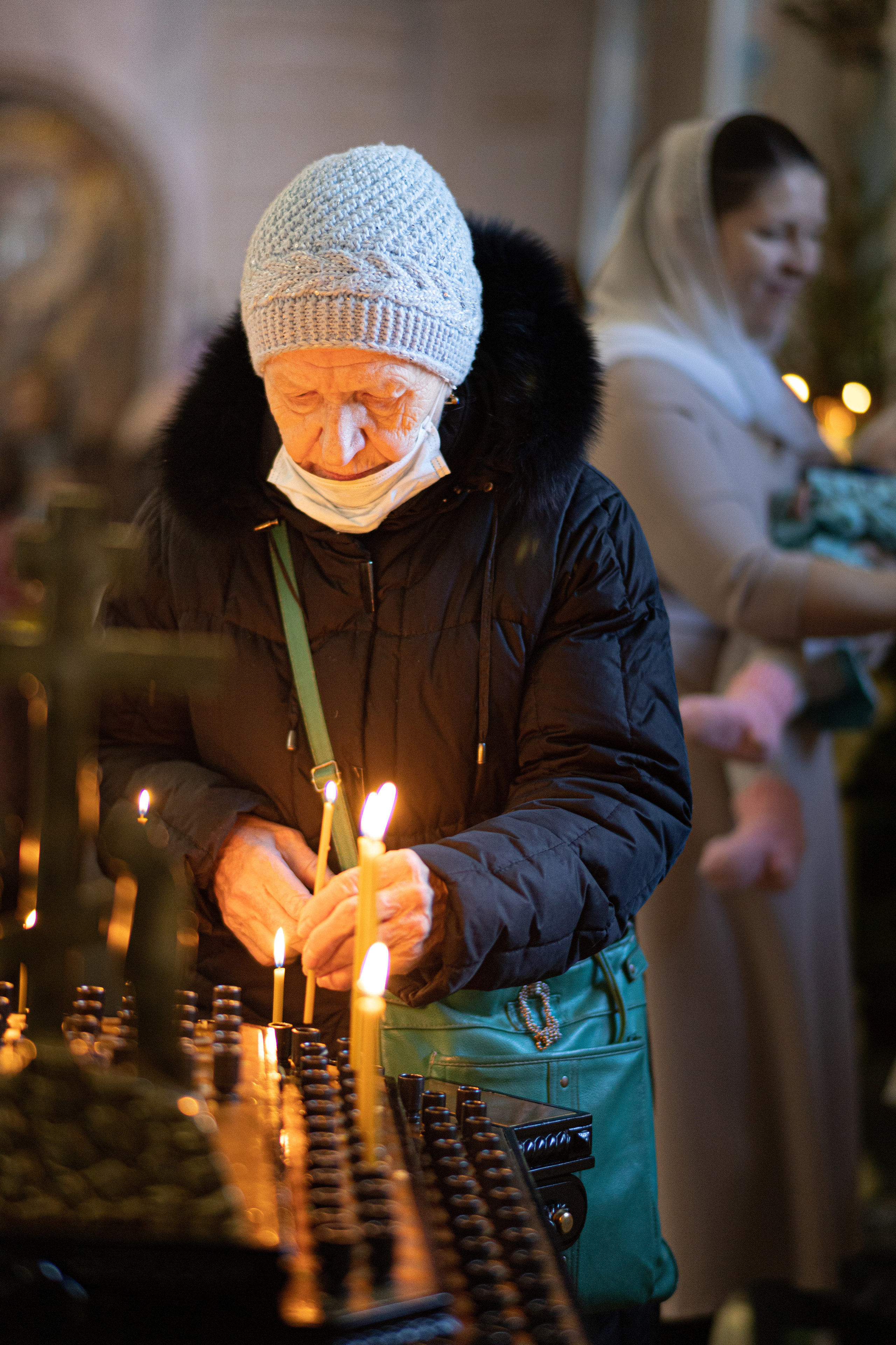Рождественская Литургия в Благовещенском Храме ВДВ