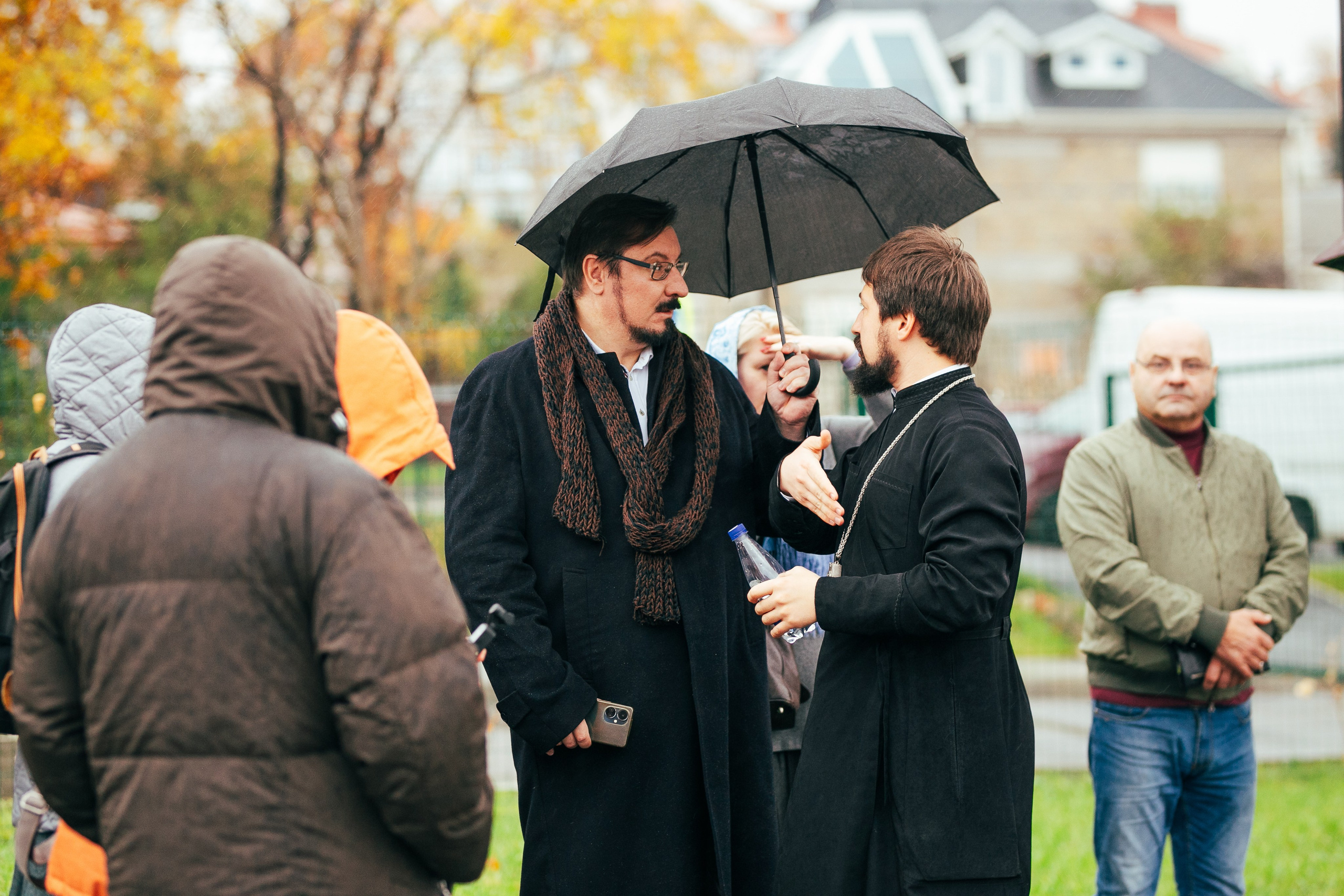 Сербская делигация в Новом Херсонесе. Фотограф в Крыму