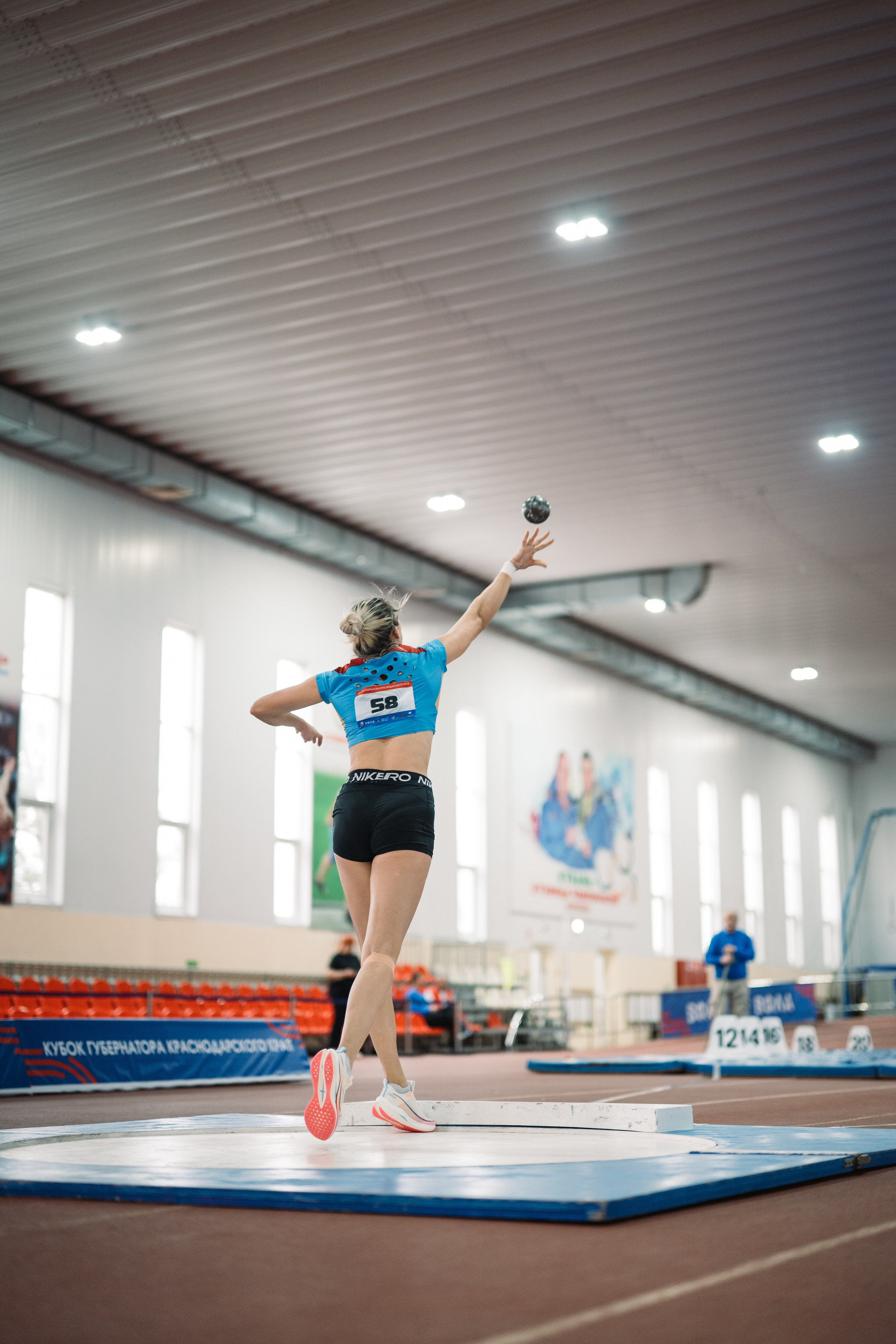 Кубок губернатора Краснодарского края по легкой атлетике ВФЛА 31/01/2026. Фотограф в Краснодаре Алена Горбунова