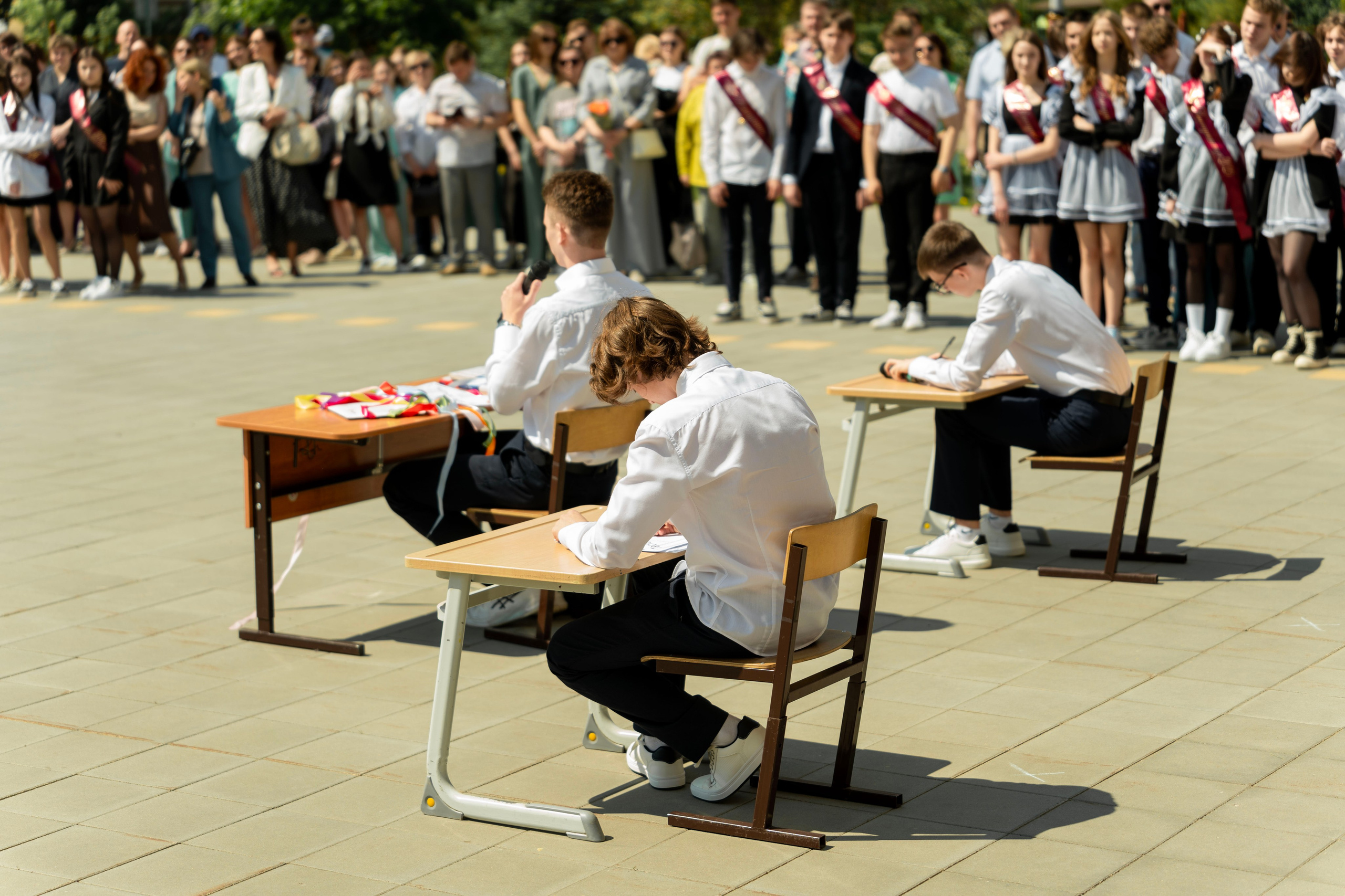 Выпукные 9 классы. Фотограф Юлия Попова