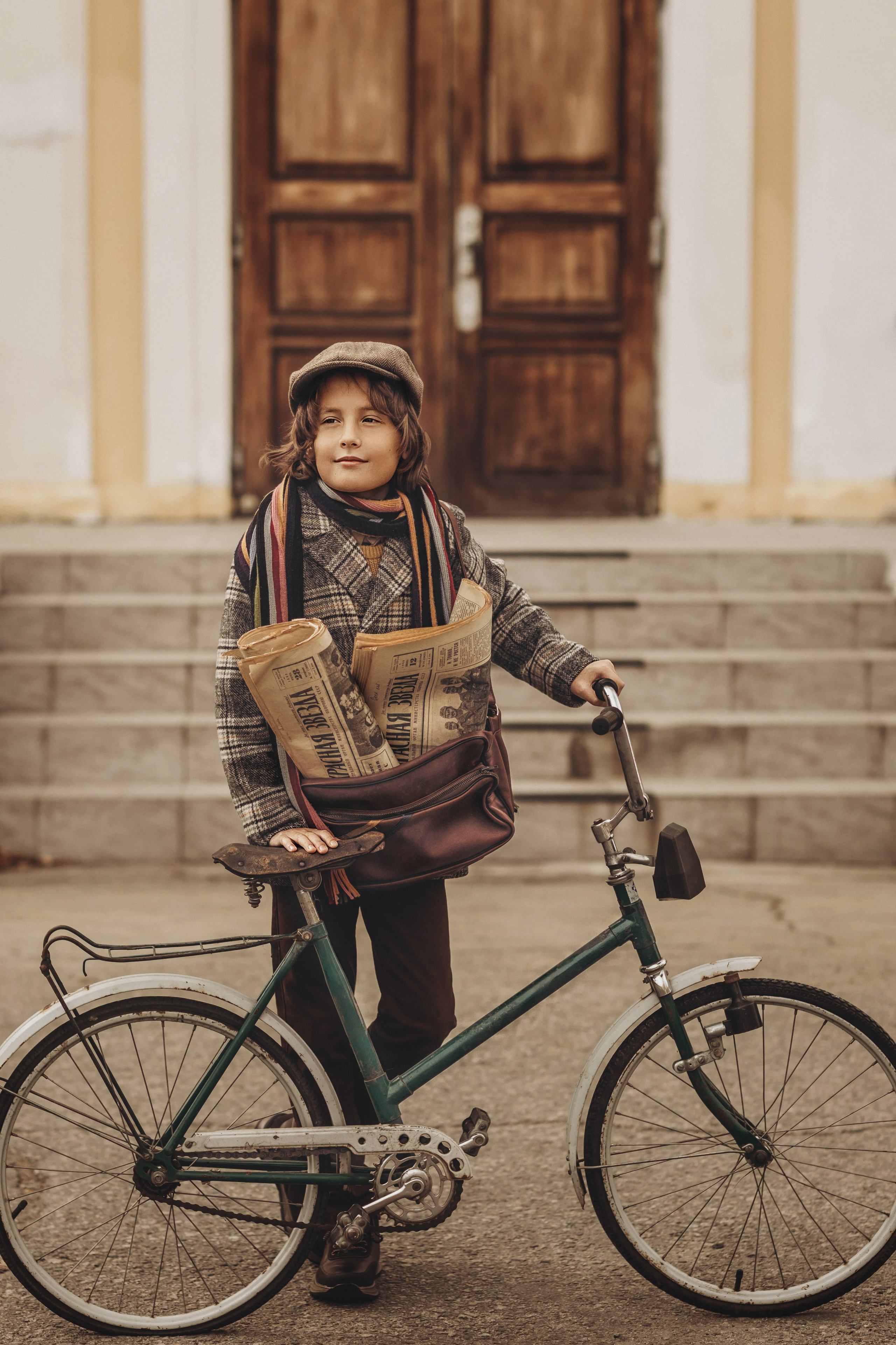 Детская фотосессия в стиле ретро. Детский и семейный фотограф Елена Воропаева