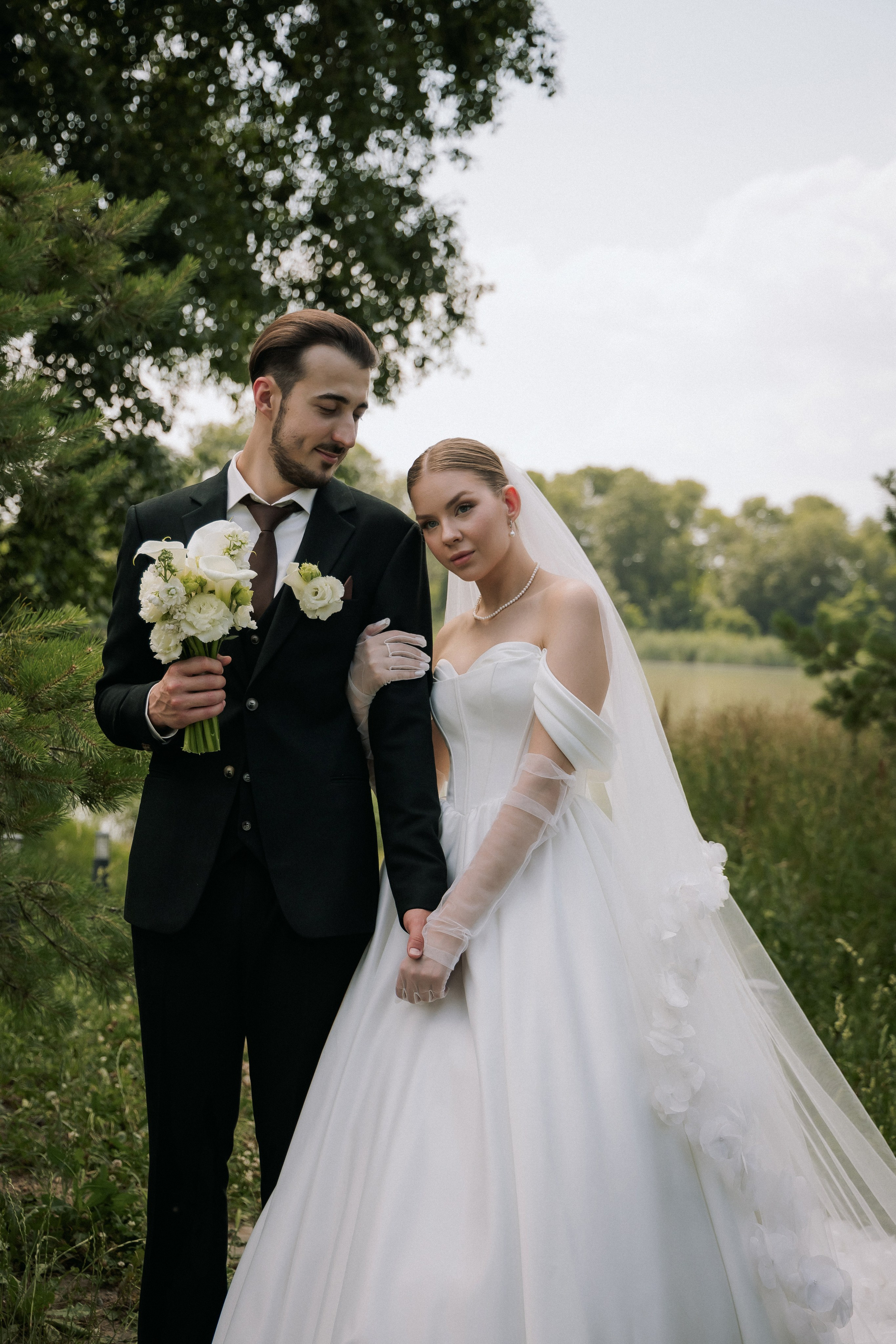 Свадебный день Лины и Роберта. Свадебная фотография. Арина Рубах