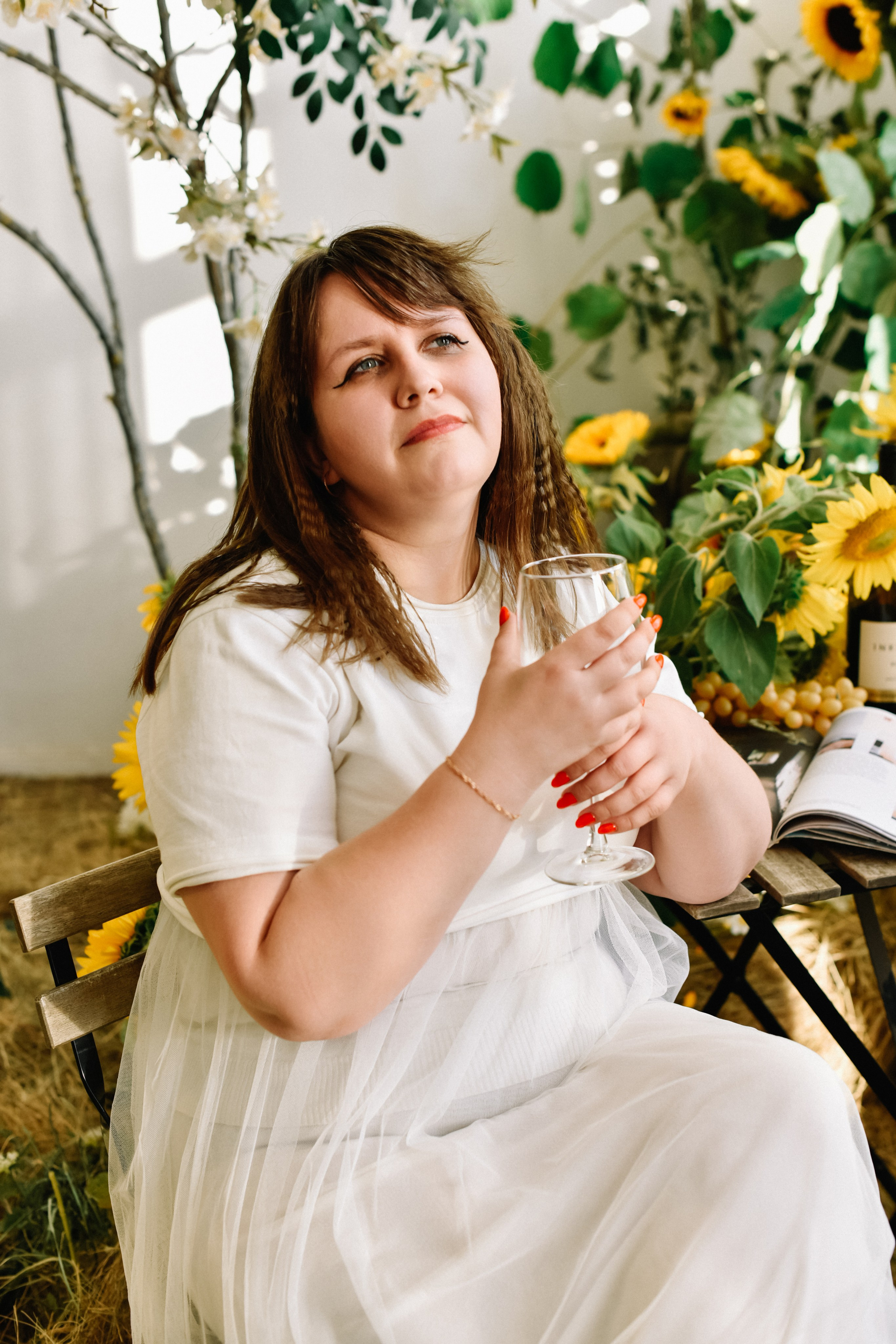 Анна подсолнухи