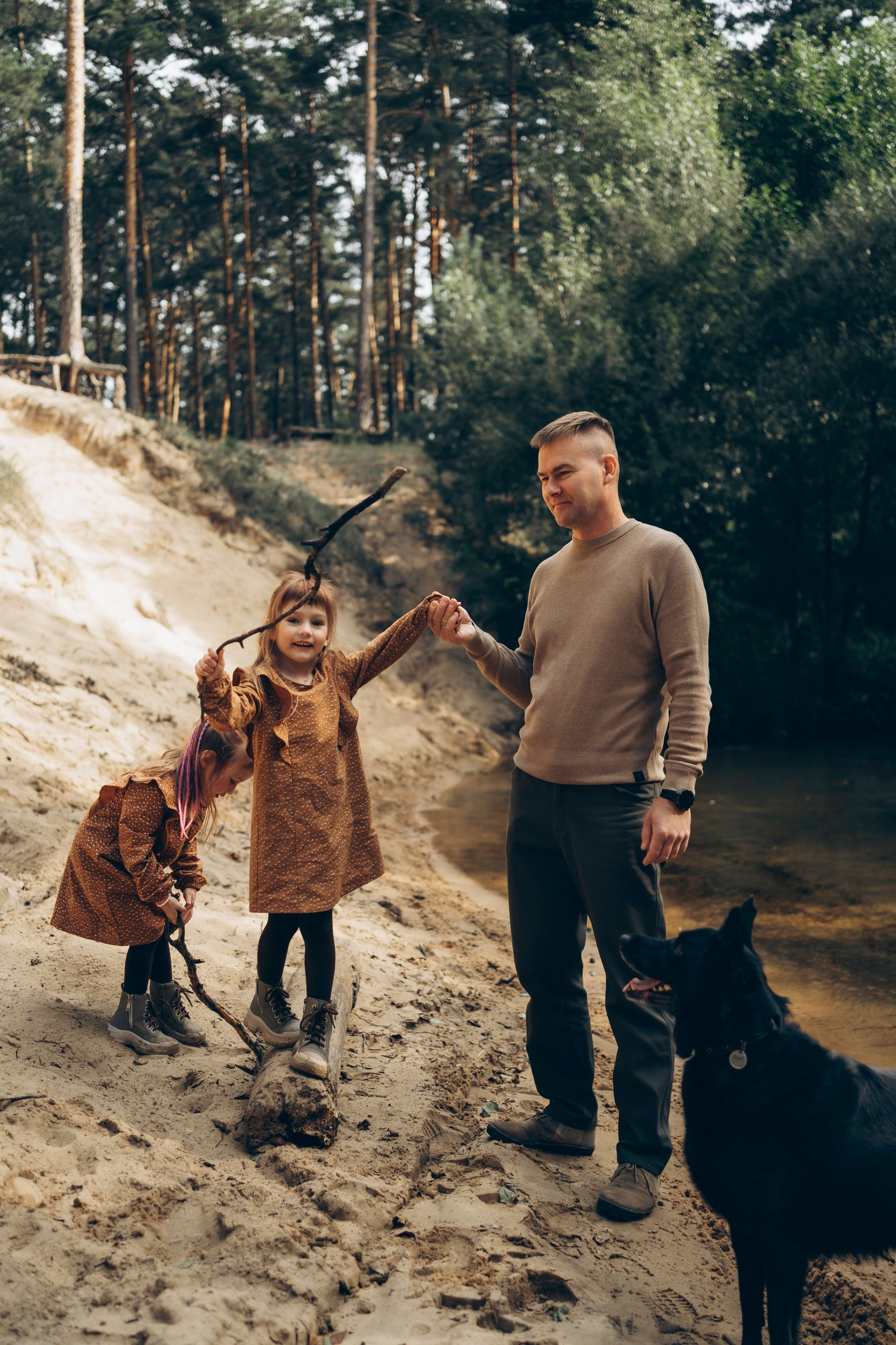 Семейная история на природе. Семейный фотограф в Калуге Ирина Алдохина