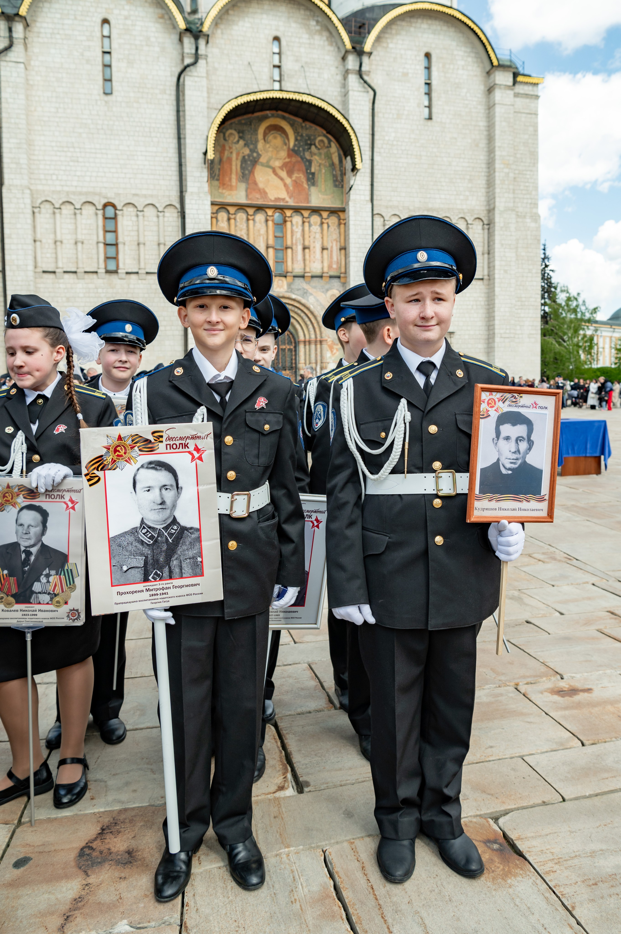 Фотосессия Присяги кадетов «Школа 1231 им. В. Д. Поленова». Детский и семейный фотограф г. Москва Оксана Катаджи
