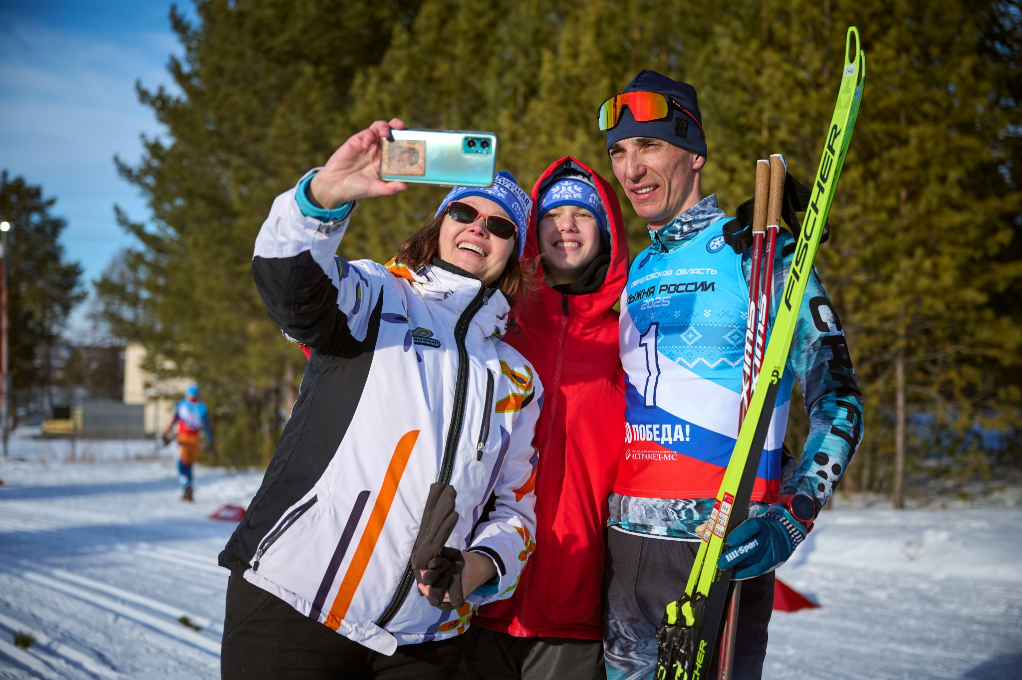 Лыжня России 2025. Мезенцев Евгений фотограф