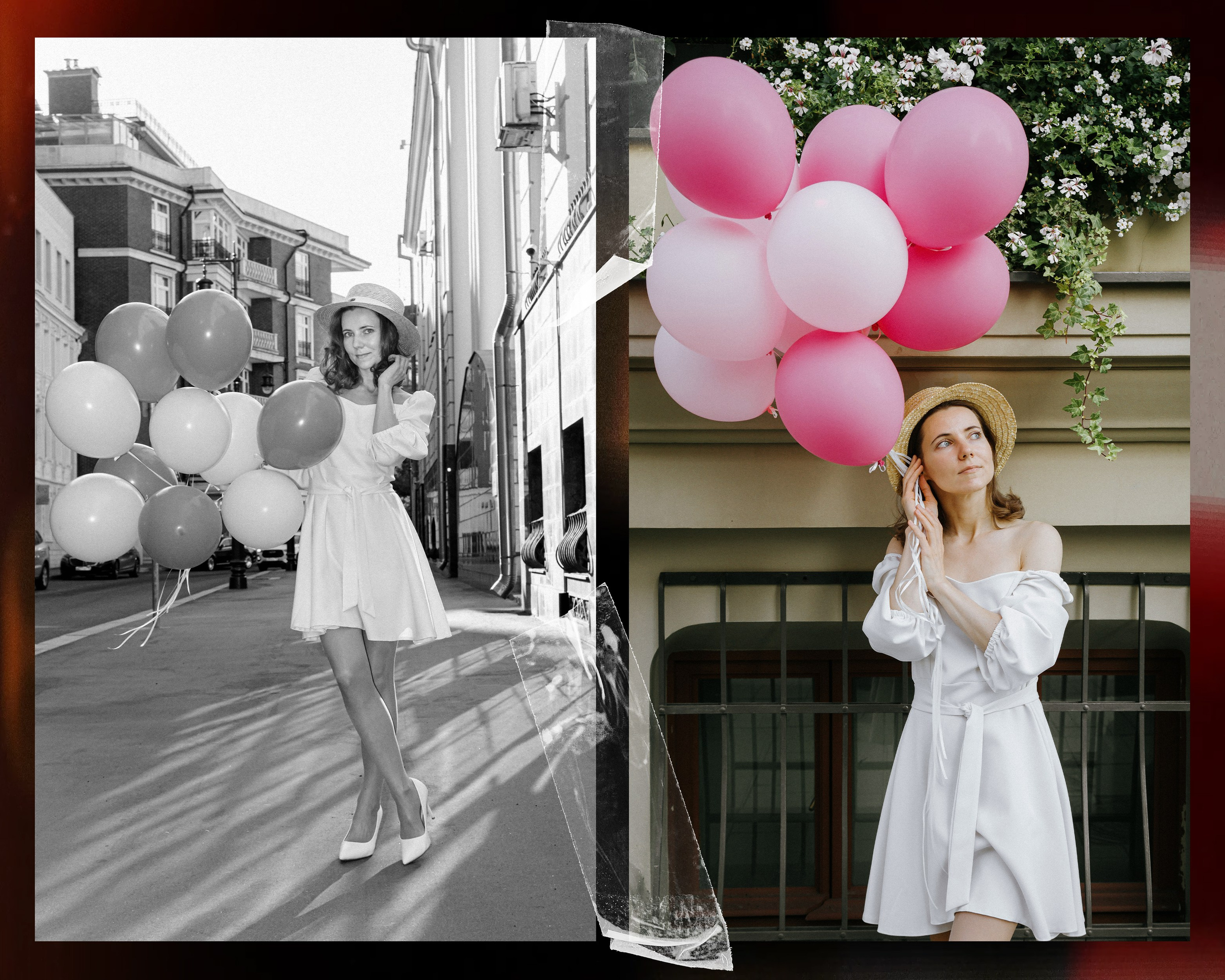 Ира и шарики. Алексей Никифоров свадебный и семейный фотограф Москва, Химки