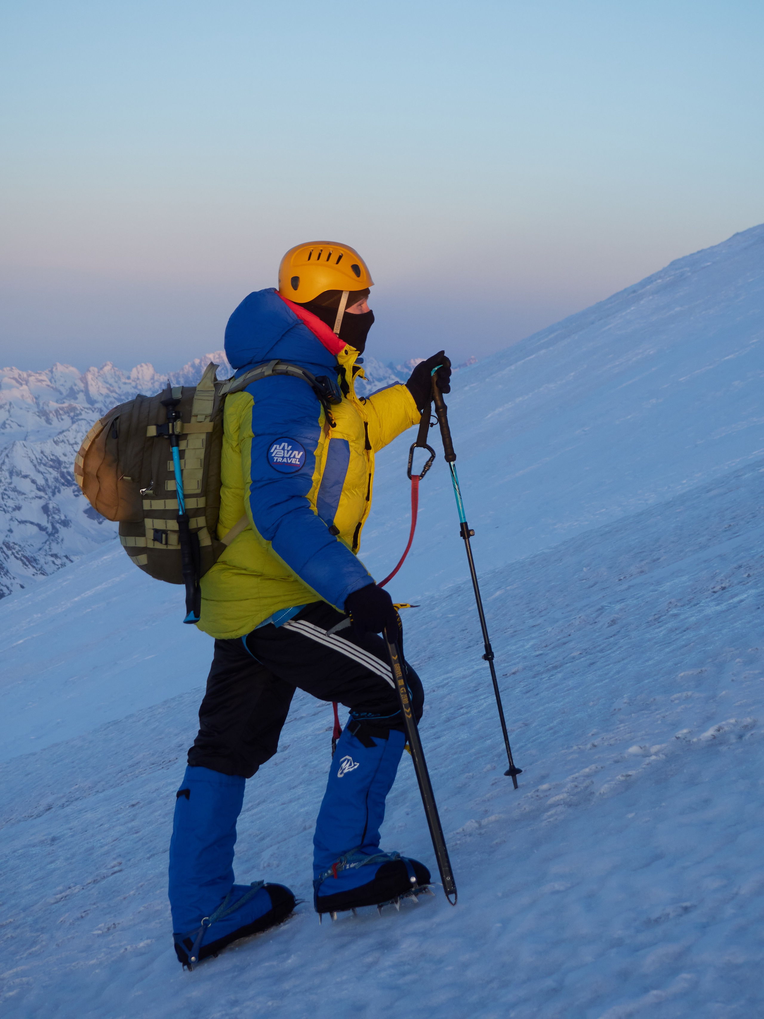 Фотограф на Эльбрусе