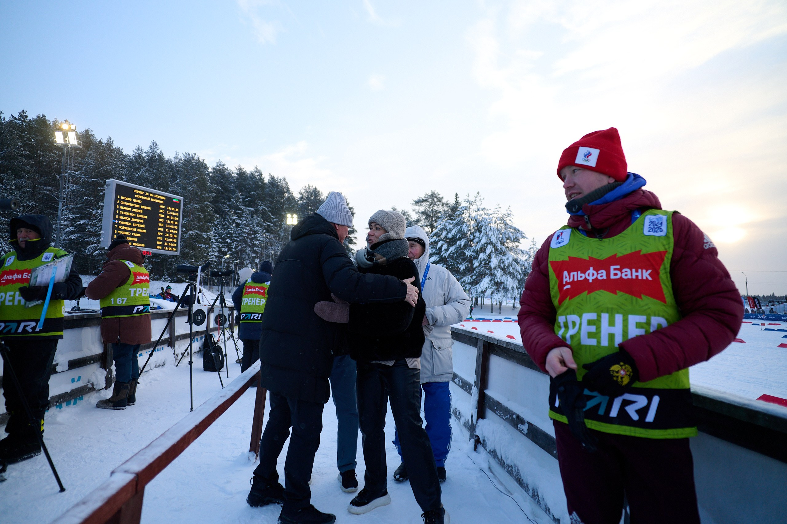Биатлон. Чемпионат России — 2024/2025, 3-й этап, Ижевск. Спринт. Мужчины. Спортивный репортажный фотограф в Ижевске Сергей Мерзляков