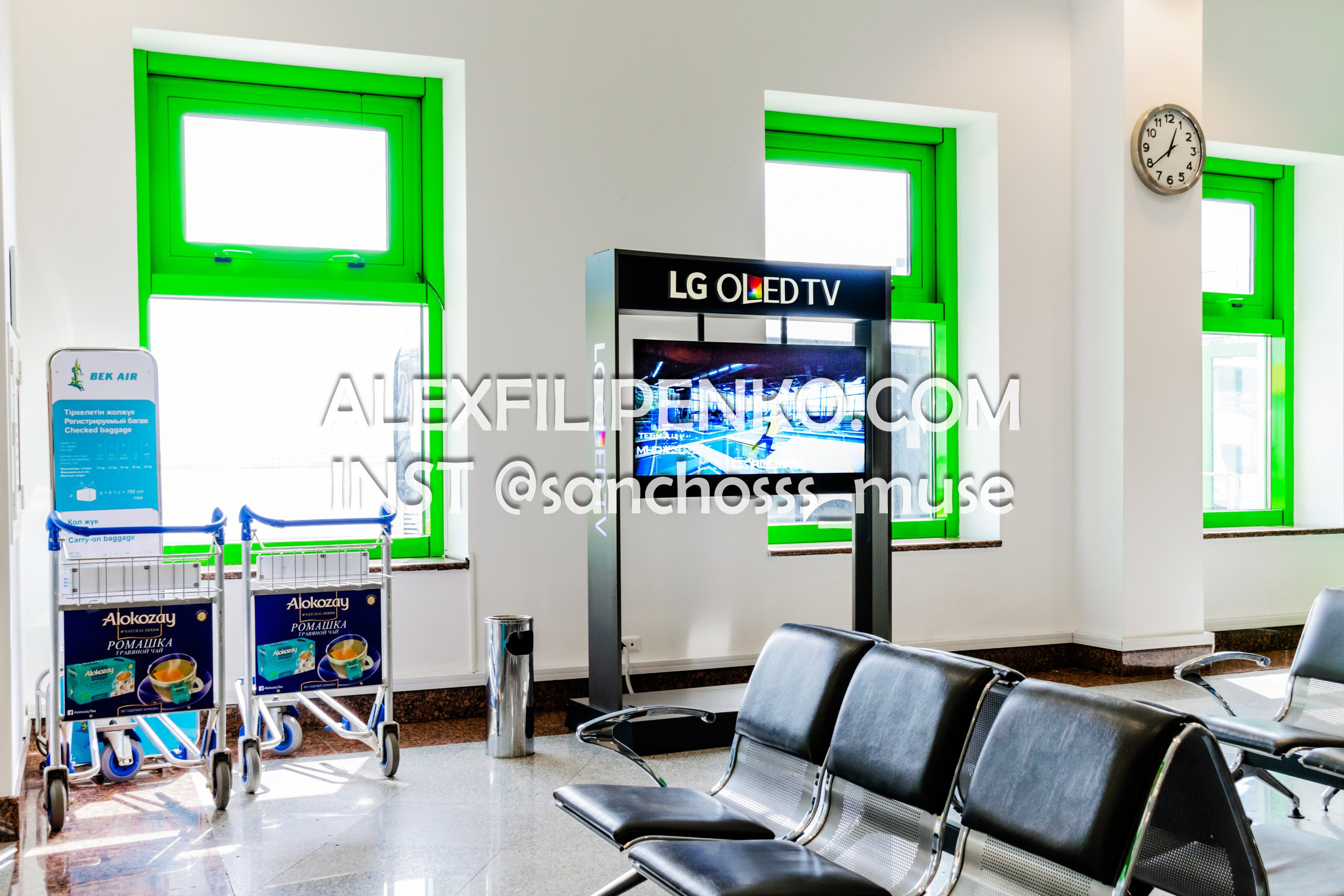 Фотосъемка для рекламного оператора MYD Production в Аэропорту Астаны. Фотограф интерьера недвижимости и архитектуры в Астане