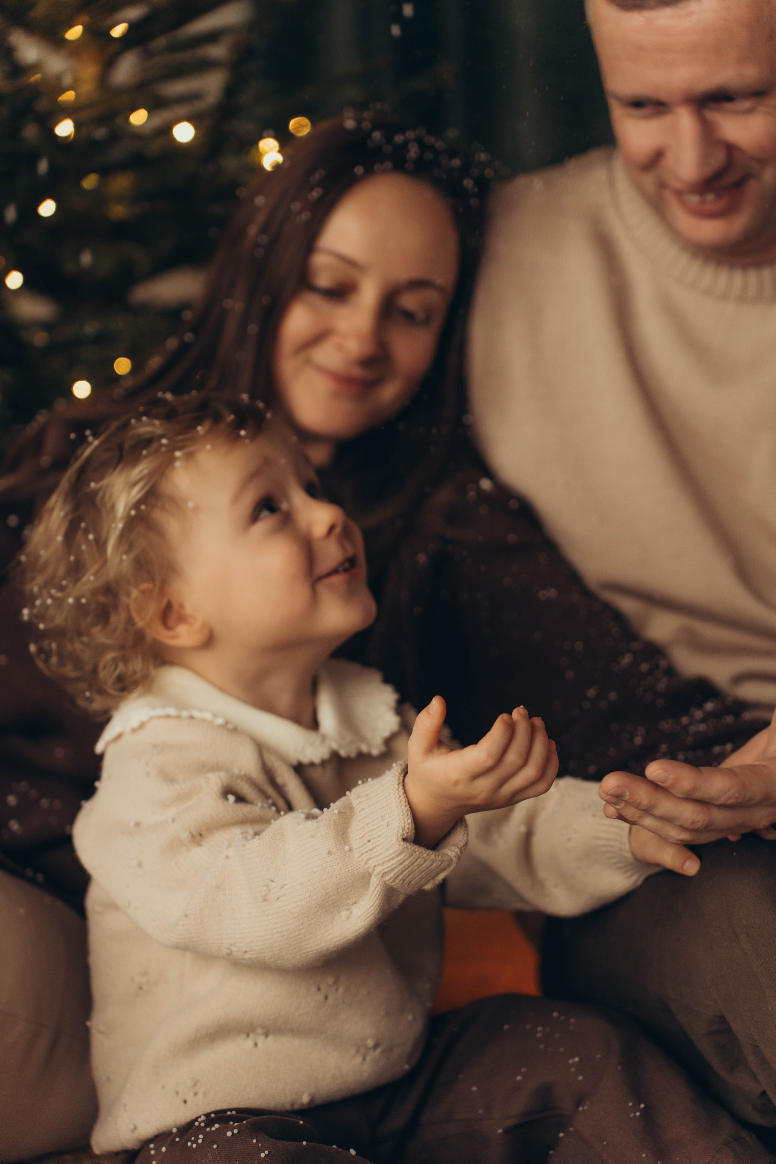 Екатерина, Николай и малышка Аня