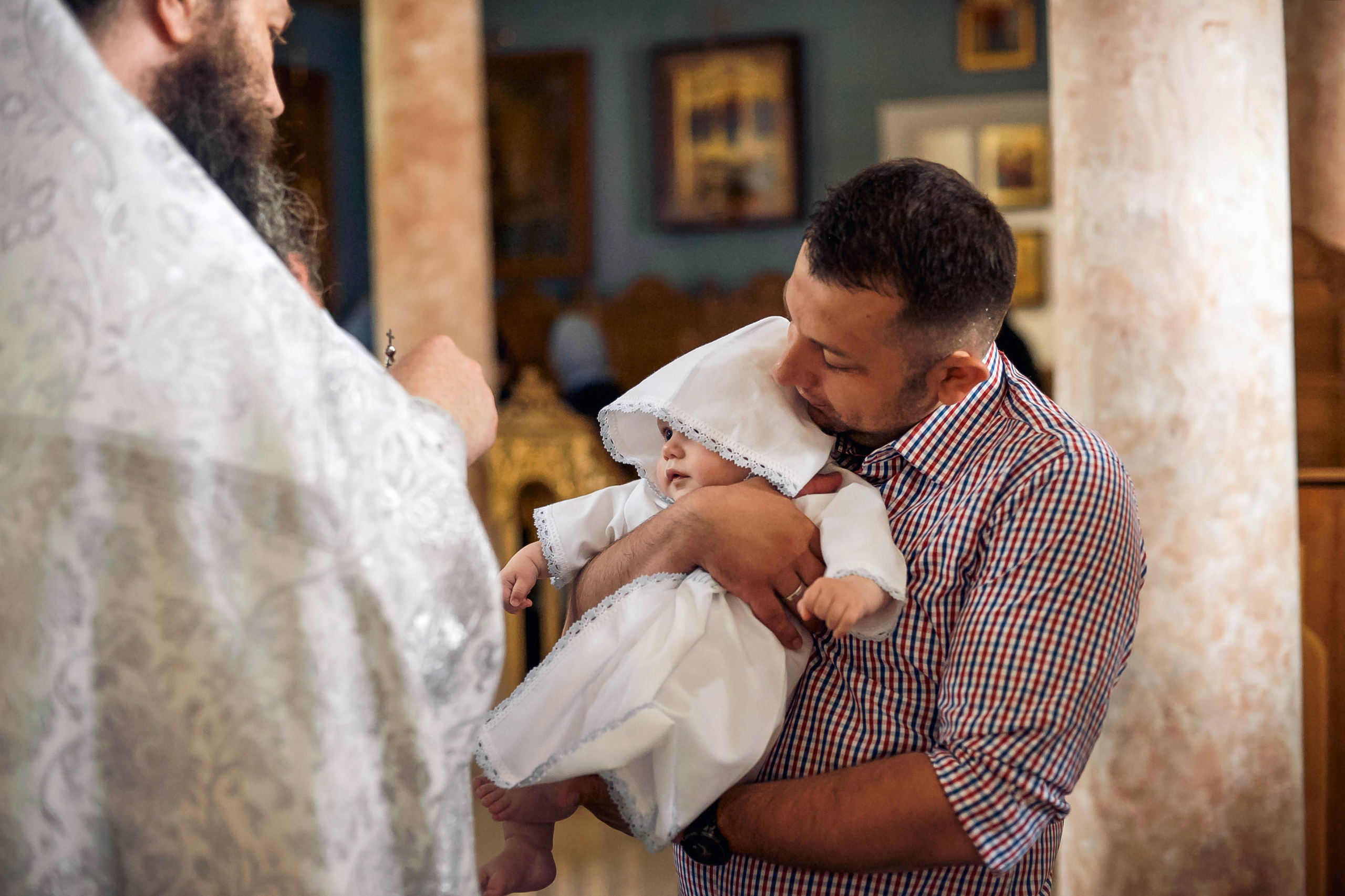 Таинство Крещения. Фотограф Мария Гончарова/ Москва — область