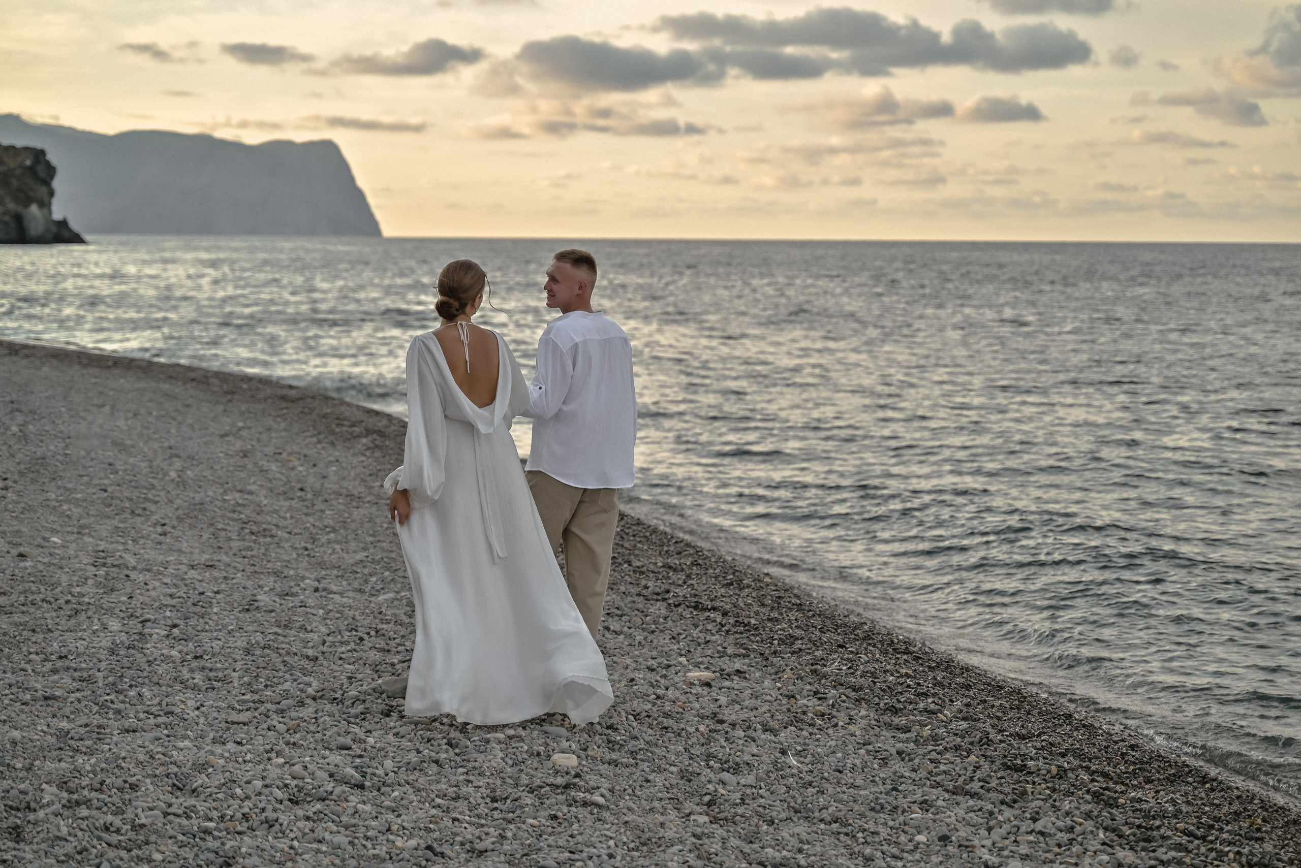 Марк Татьяна Рассвет Яшмовый пляж. Свадебный фотограф Анна Хочева