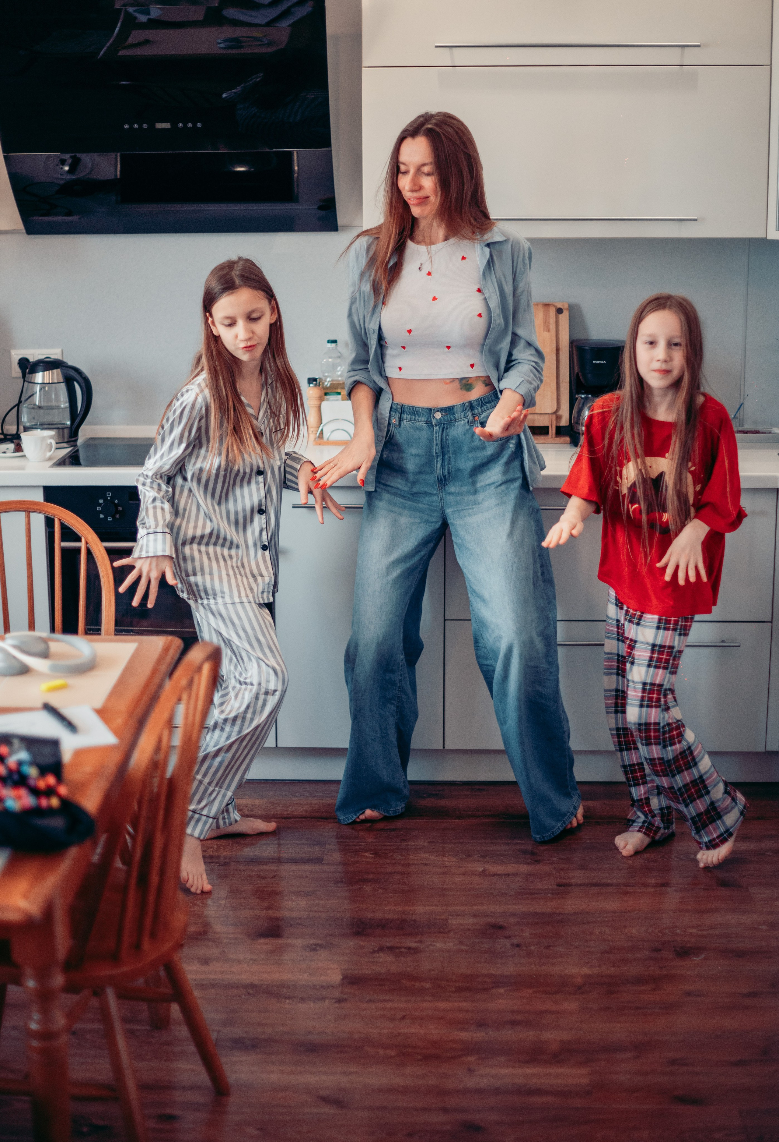 Ира и дочки. Творческий фотограф в Волгограде