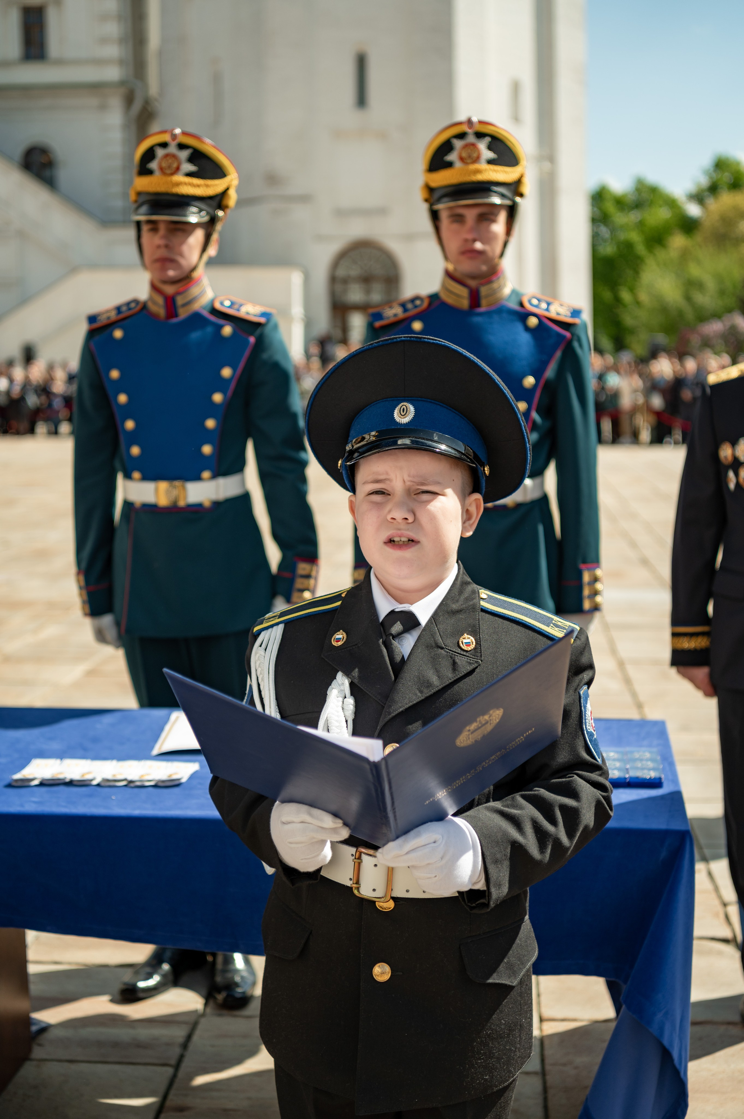 Фотосессия Присяги кадетов «Школа 1231 им. В. Д. Поленова». Детский и семейный фотограф г. Москва Оксана Катаджи