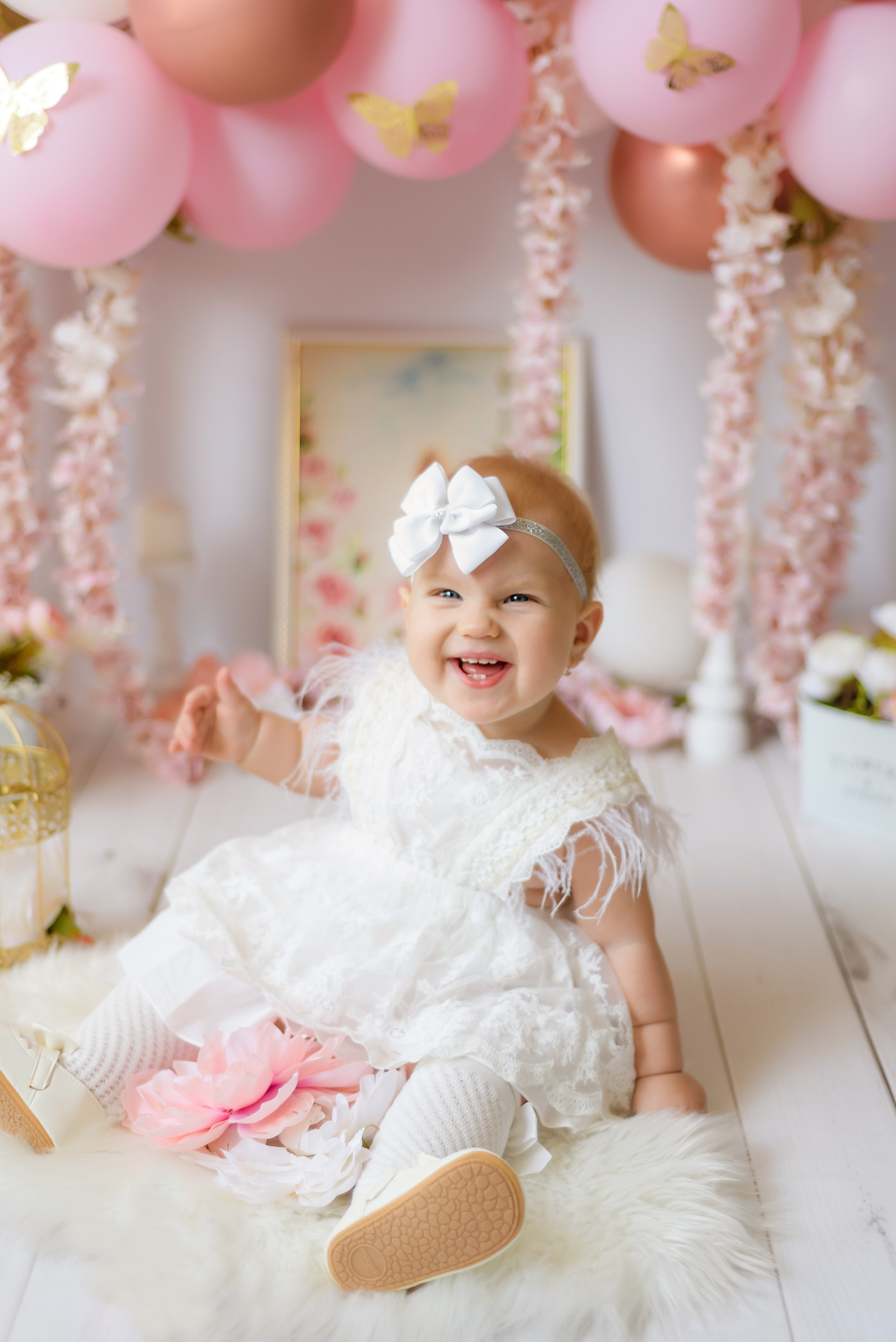 «Бабочки» Милане 11 месяцев. Детский Фотограф |Фотограф на годик в Брянске Ирина Романова