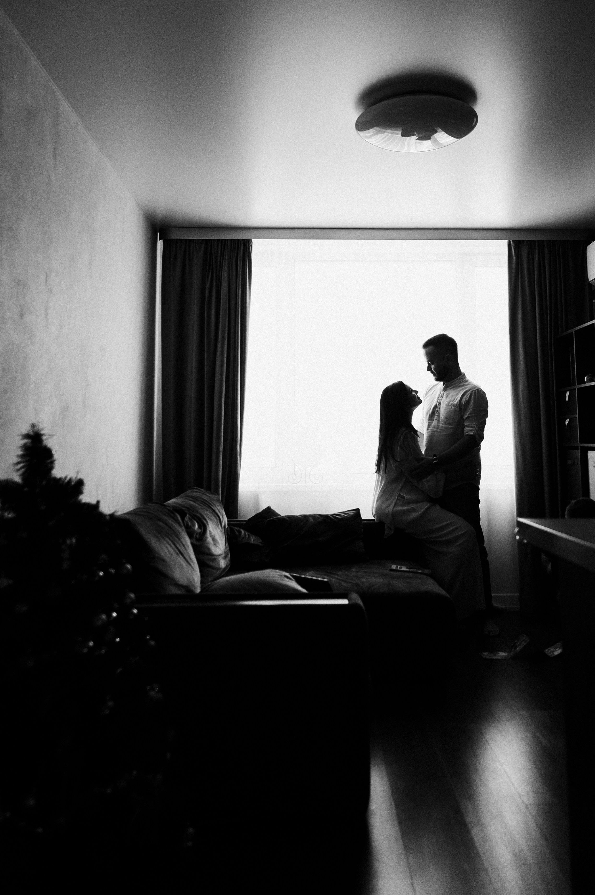 Стас+Маргарита и домашний Новый Год. Фотограф в Екатеринбурге Артём Зайнетдинов