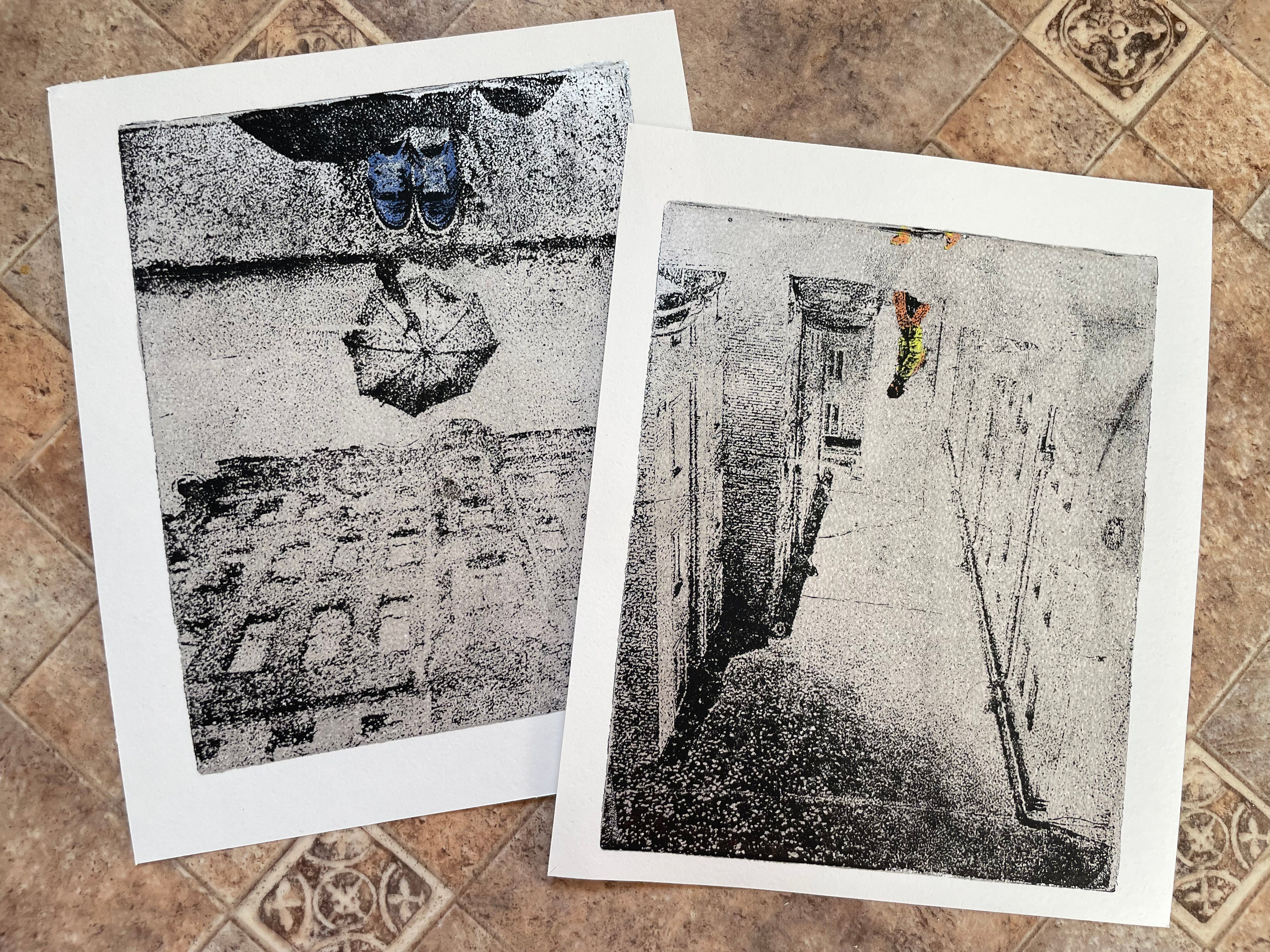 Монотипии. Photographer Natalia Baranova