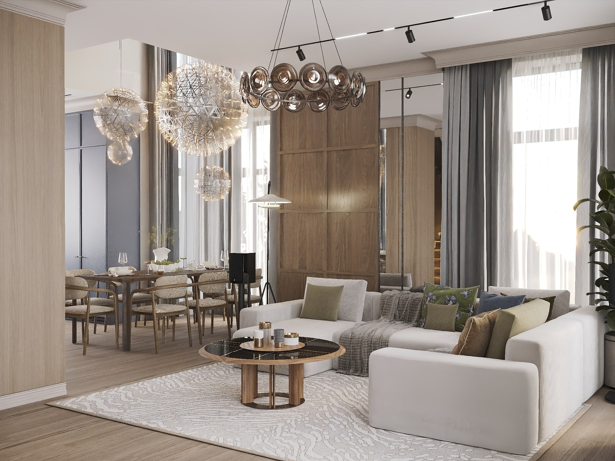 Санкт-Петербург, жилой дом 170 м². БК студия дизайна интерьера