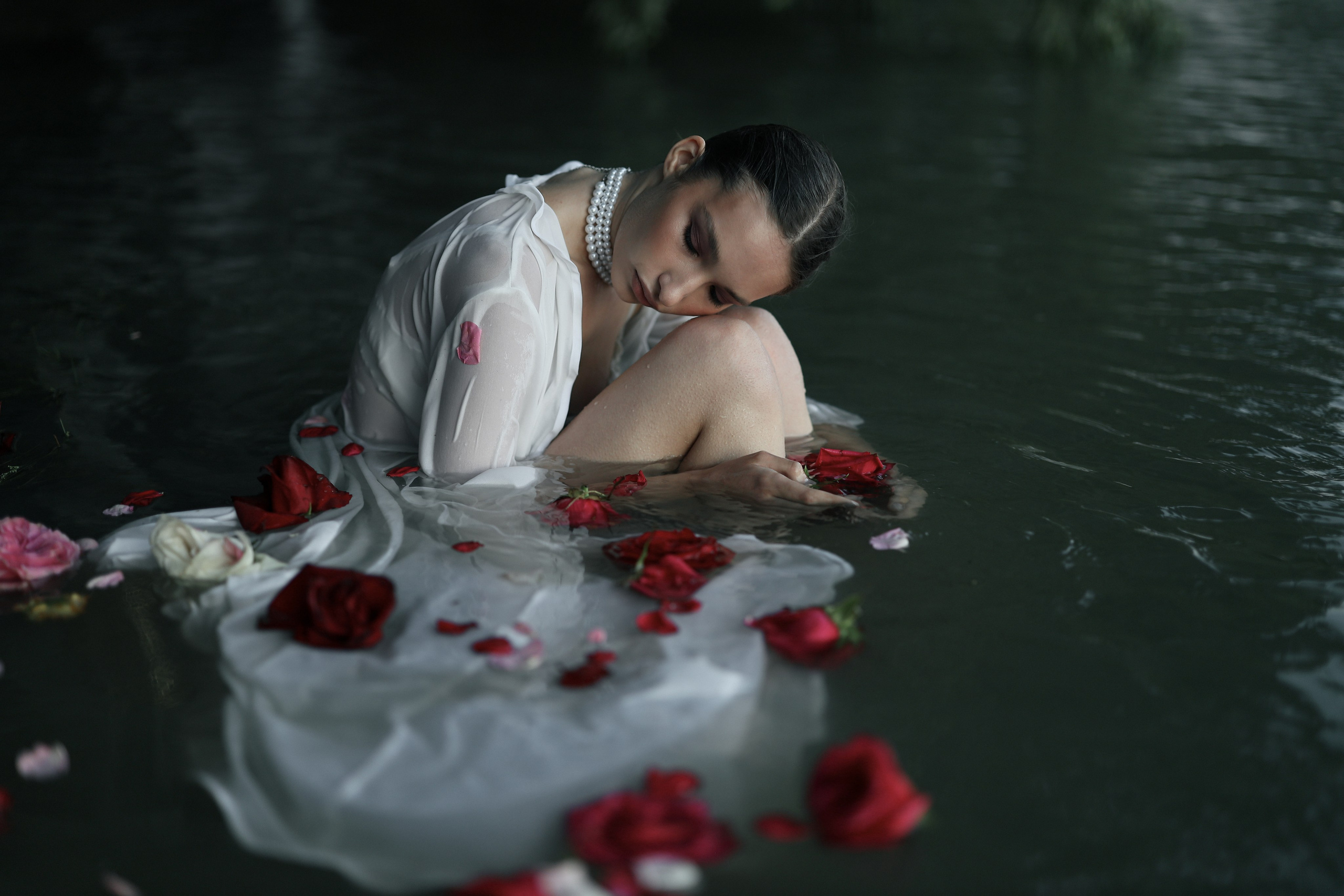 Фотосессия в воде для Натали. Свадебный и семейный фотограф в Абхазии Жанна Соснина