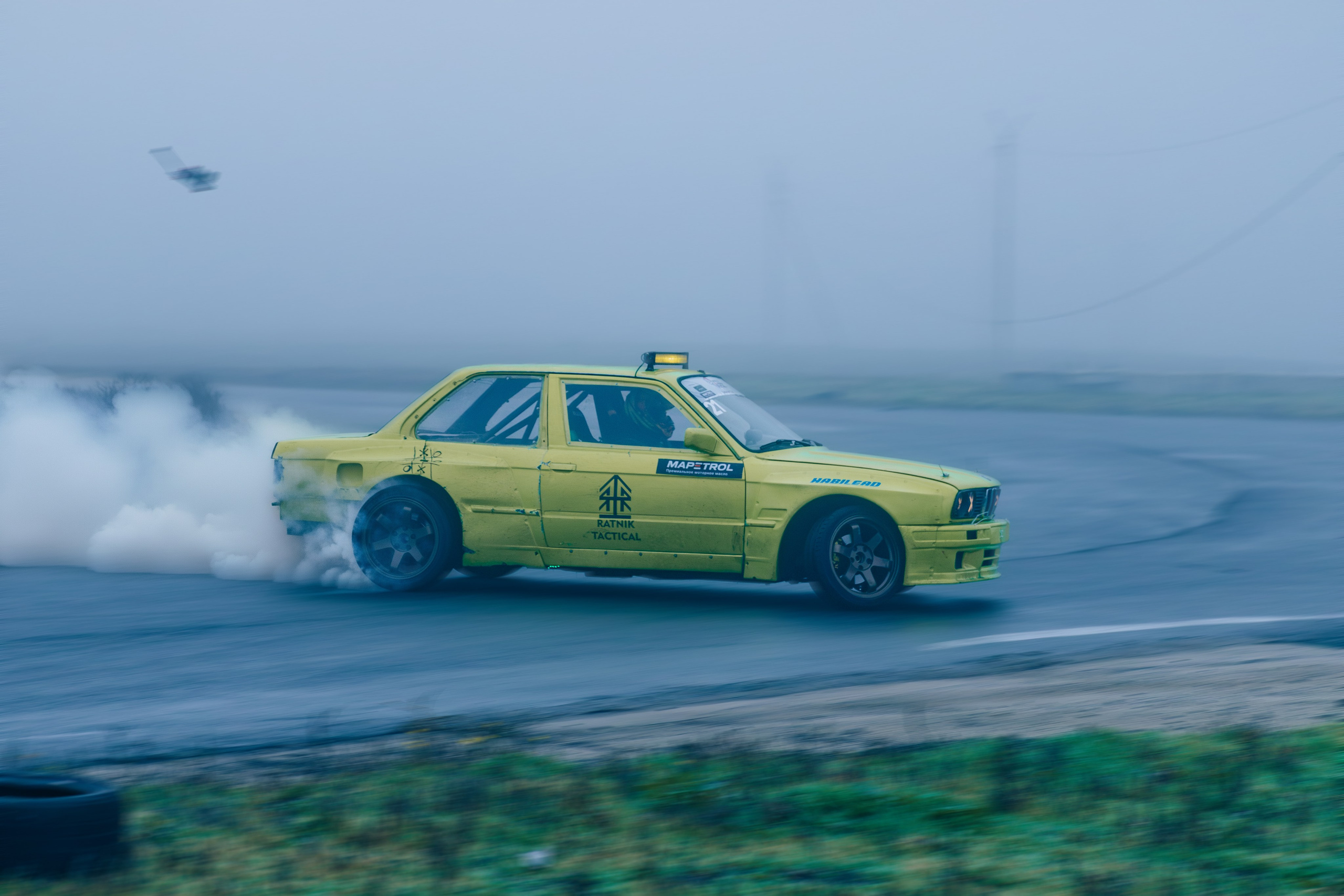 Фотосъёмка профессионального зимнего дрифта в Ростове-на-Дону. Портретный фотограф в Ростове-на-Дону Антон Казарин