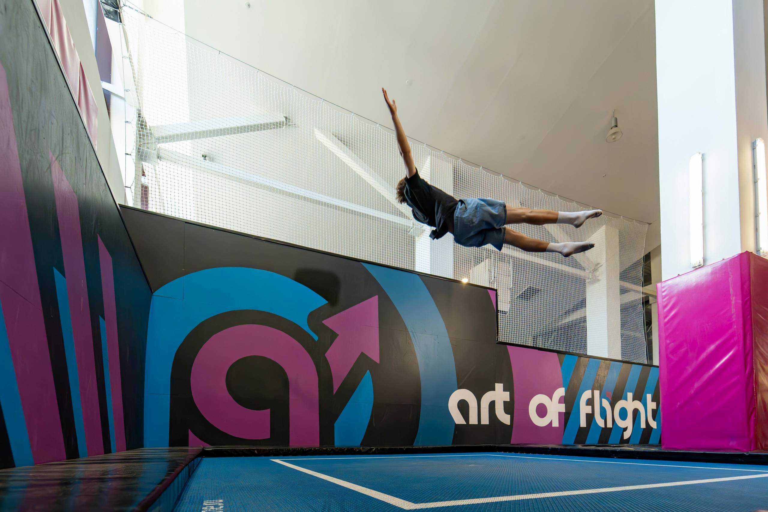 Контент съемка «Батутный центр Art of Flight». Репортажный фотограф в Красной Поляне и Сочи Павлюченко Екатерина