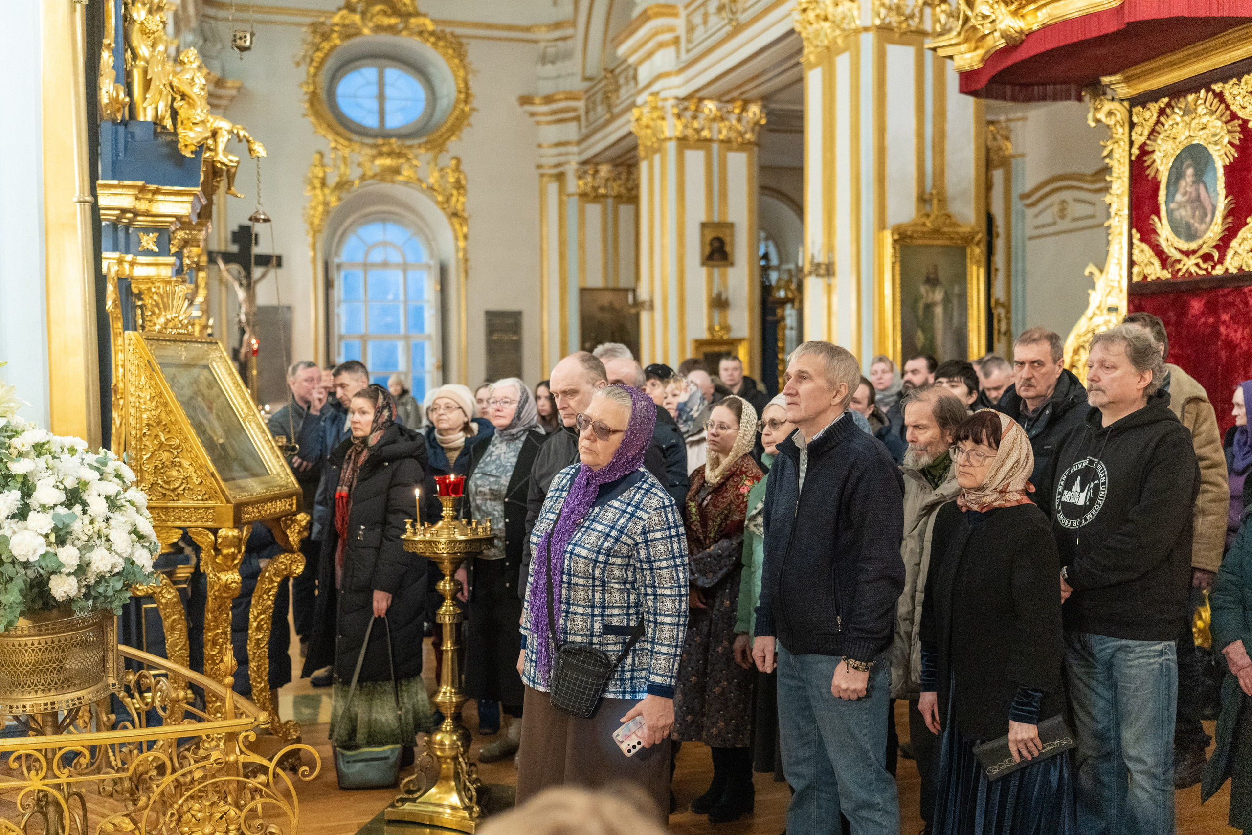 Великая вечерня. Чин прощения. НИКОЛО-БОГОЯВЛЕНСКИЙ МОРСКОЙ СОБОР