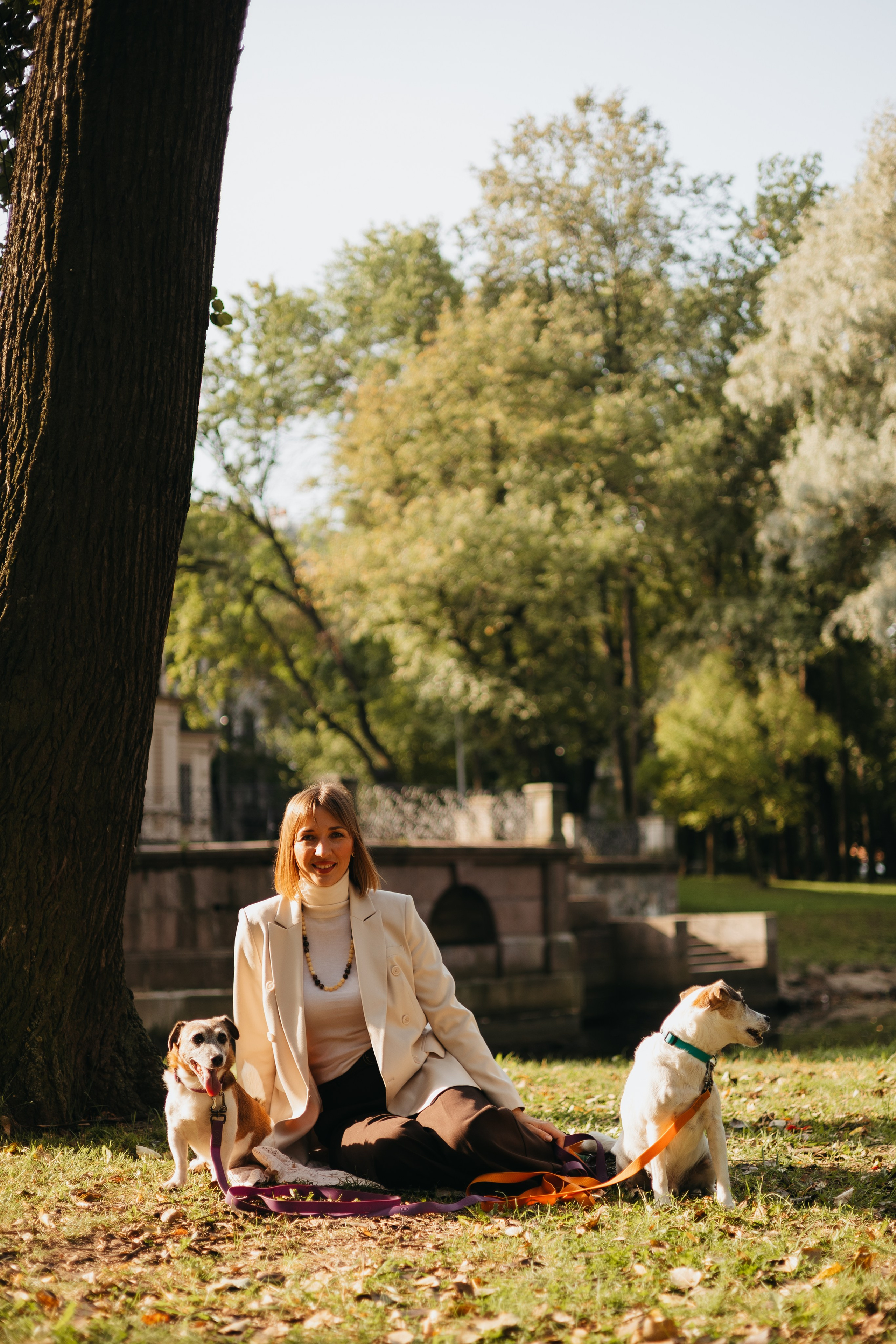 Ольга и Елена, Баркли и Шерлок. Фотограф животных Евгения Верцинская