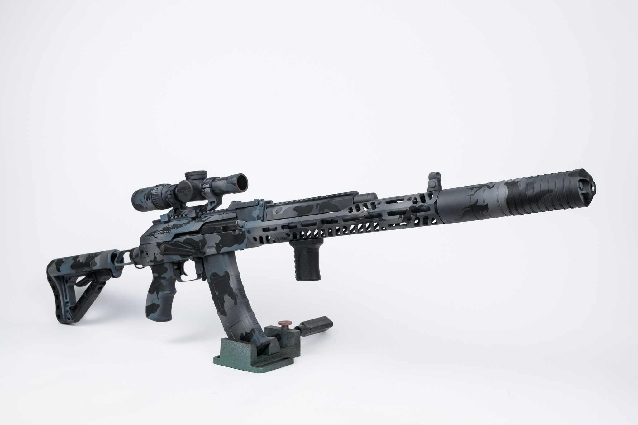 Покраска в Камуфляж. Страйкбольная мастерская Бигич Воркшоп