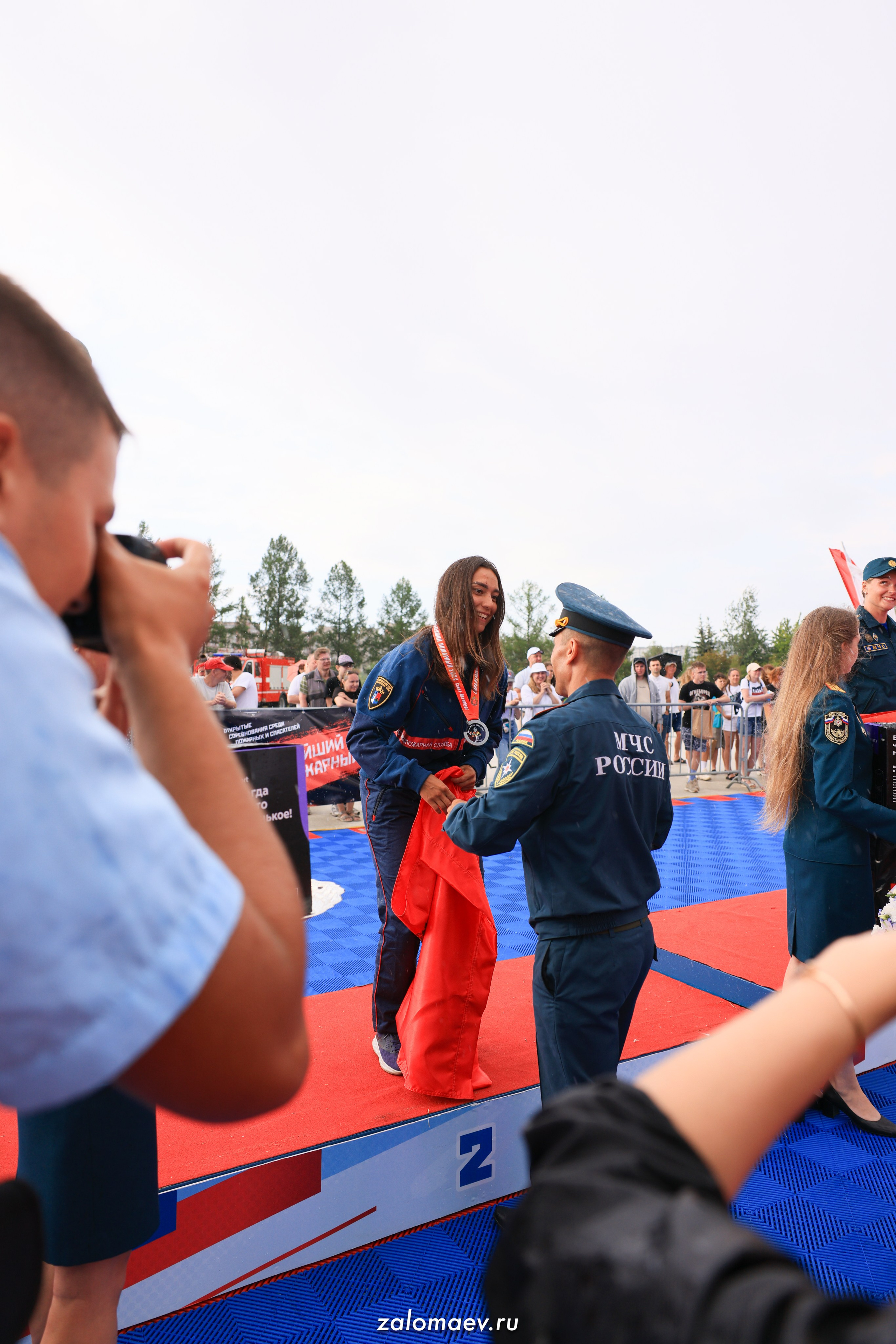 Сильнейший пожарный. Фотограф Александр Заломаев