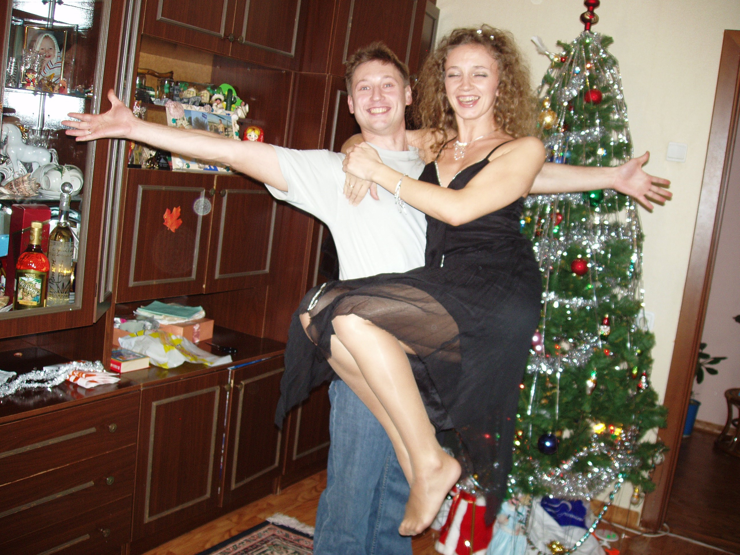 Новый Год 28.12.07-01.01.08 (Елка ТЭЦ, У Зевиных). Семейный, Свадебный фотограф СПБ Питер— Романова Екатерина