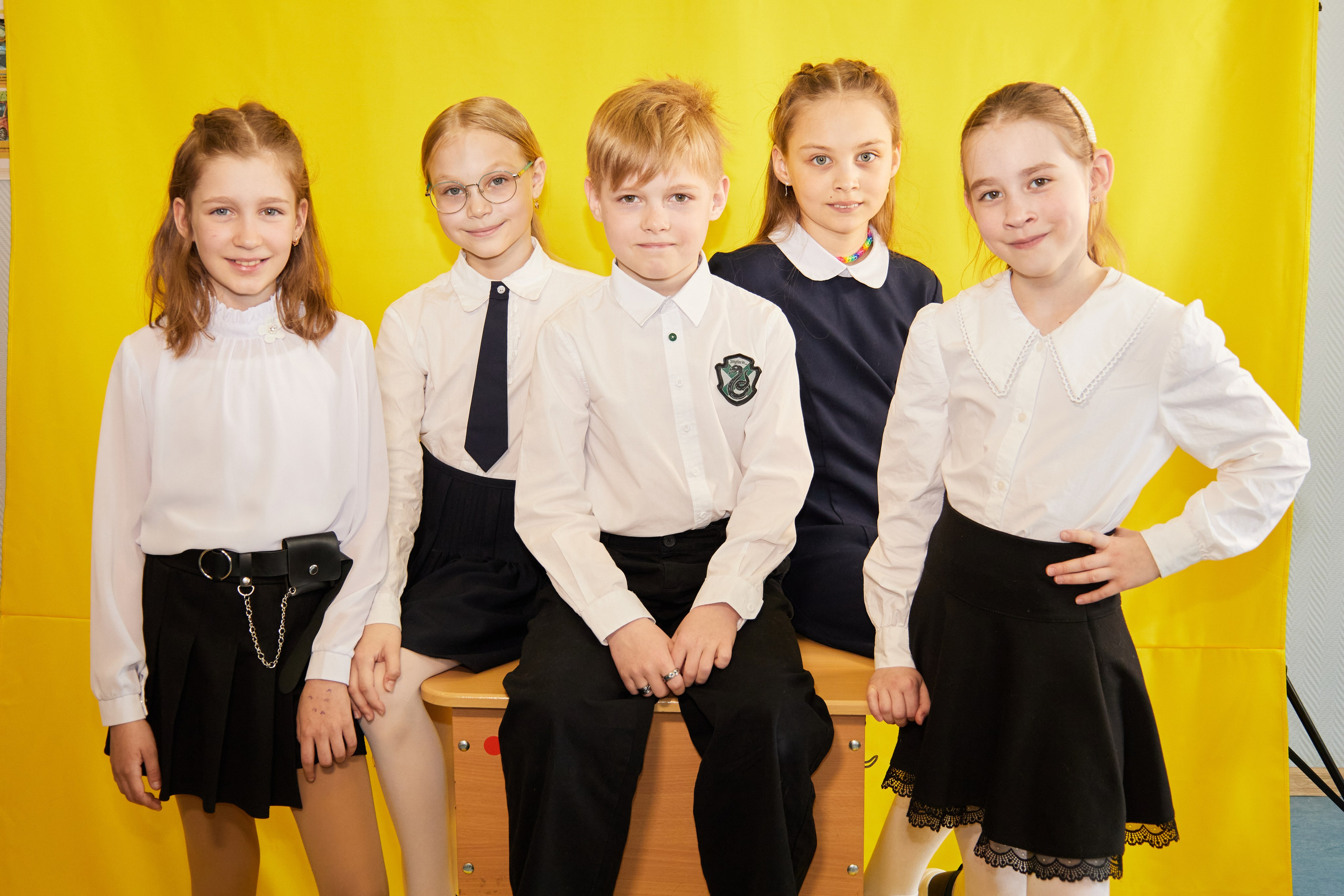 Съёмка в классе для альбома. Фотограф в Екатеринбурге Катерина Березина