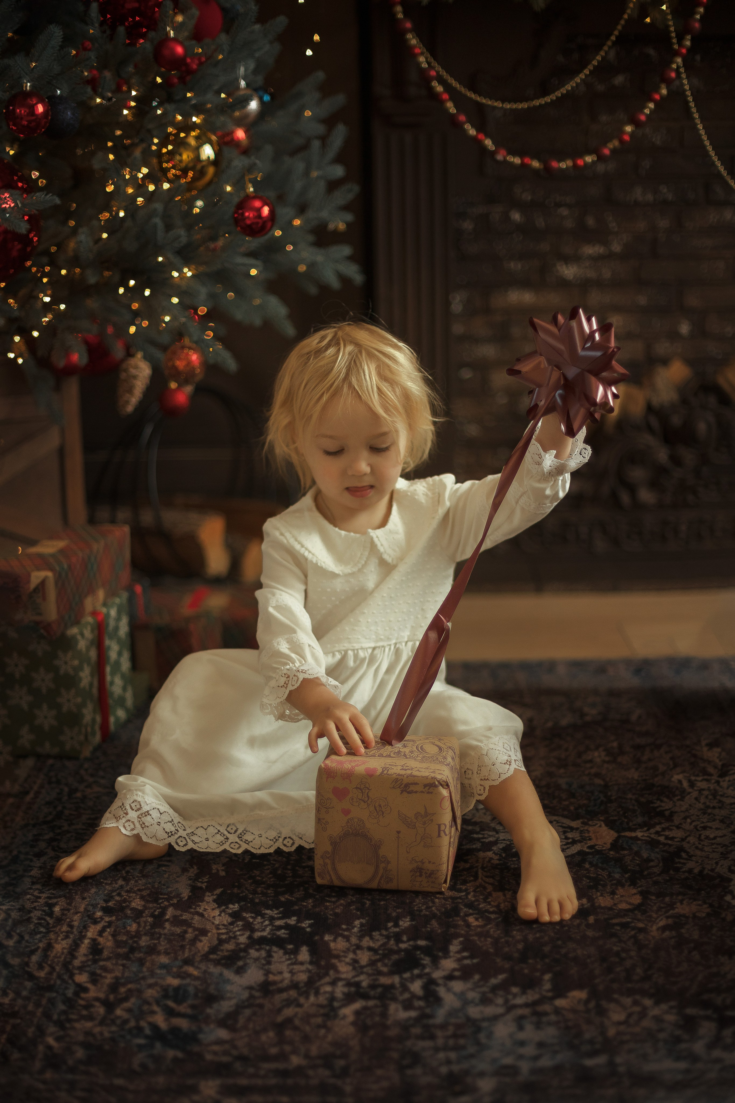 Новогоднее утро. Семейный и детский фотограф в Крыму Екатерина Швец