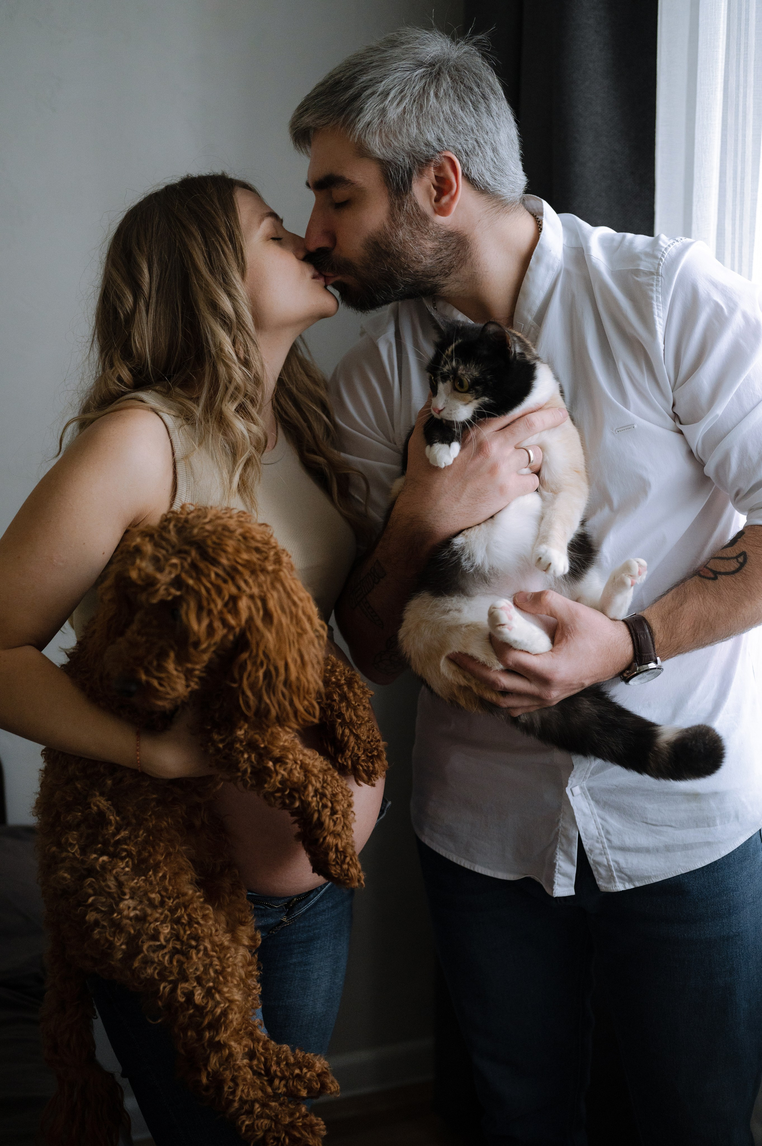 Кирилл и Света, домашняя. Фотограф Красноярск Екатерина Карпеза