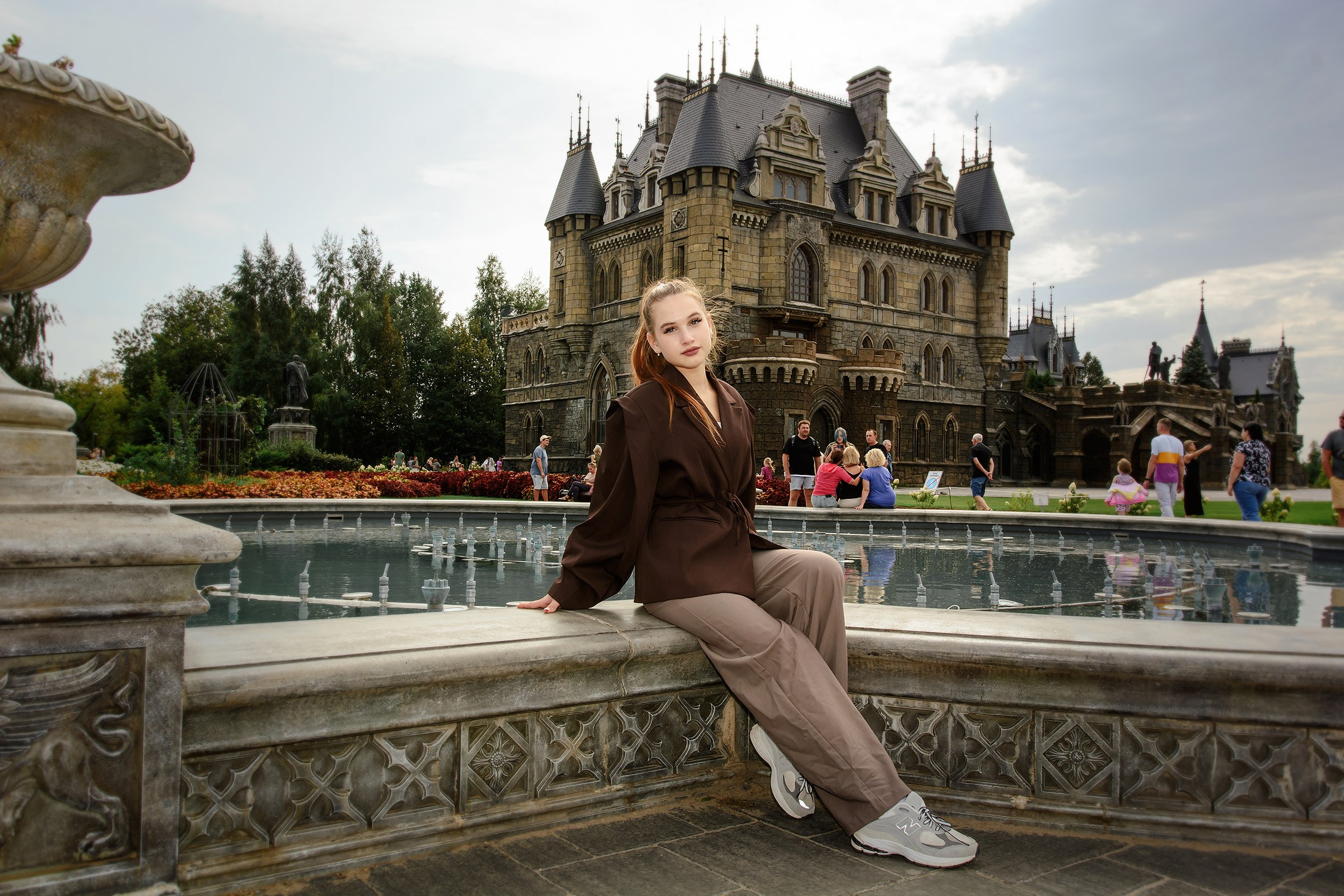 Фотосъёмка у Замка Гарибальди. Фотограф Оксана Сафонова г. Тольятти