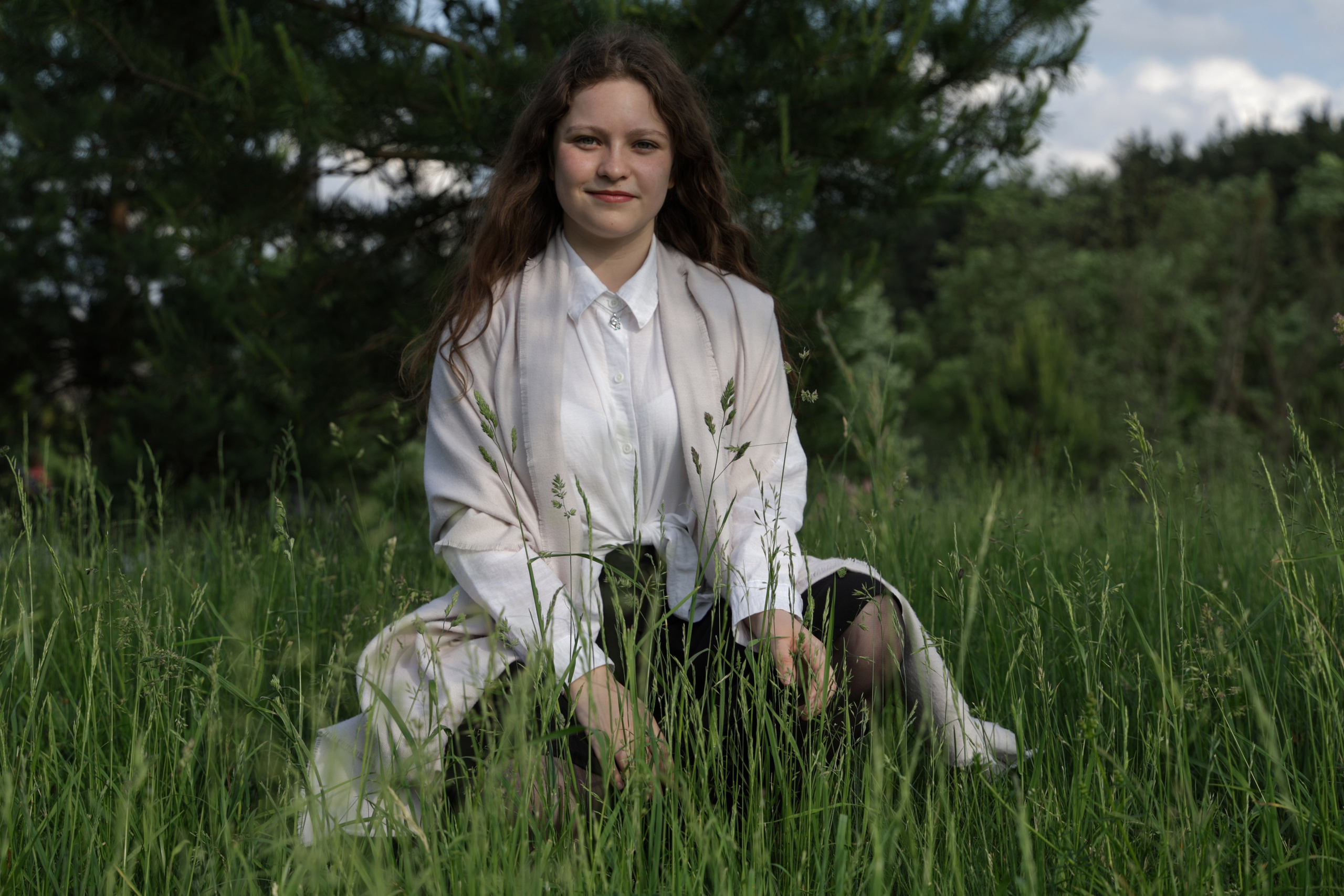 Полёт на ветру. Портретный фотограф в Москве Блинова Мария