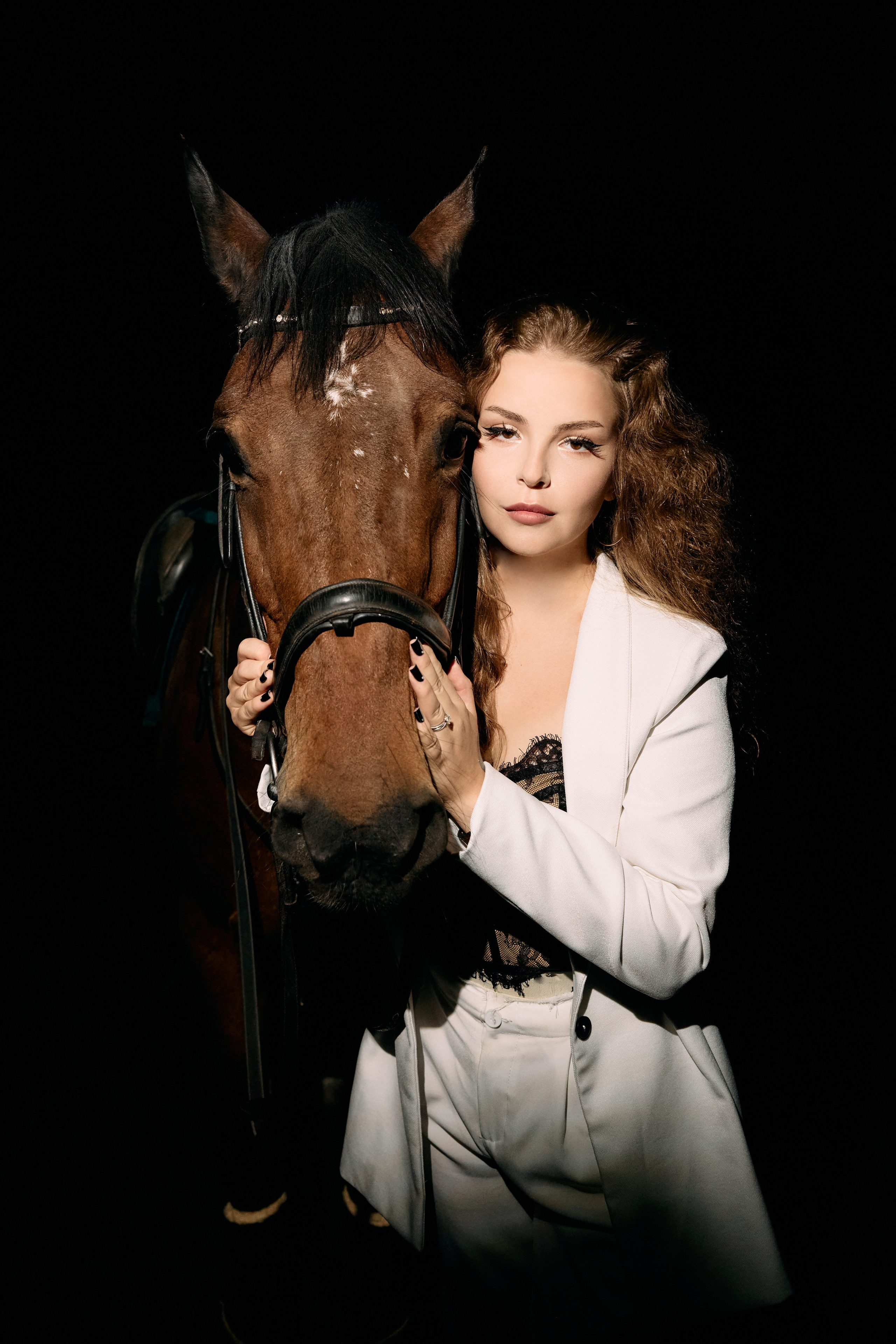 Съемка на конюшне. Сергей Ирклиенко