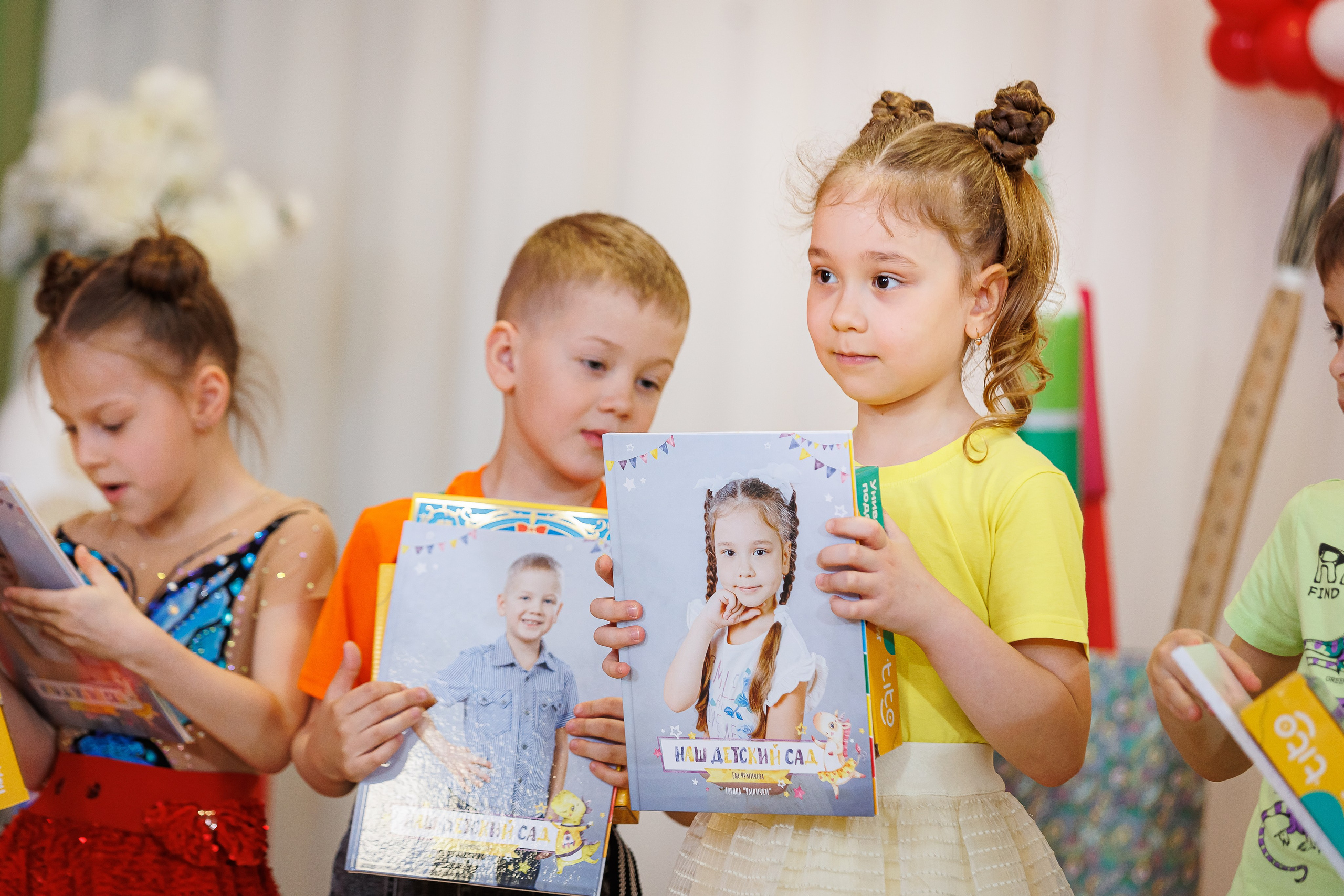 Портфолио Выпускные в детском саду. Семейный и детский фотограф Комина Елена, Власиха, Одинцово